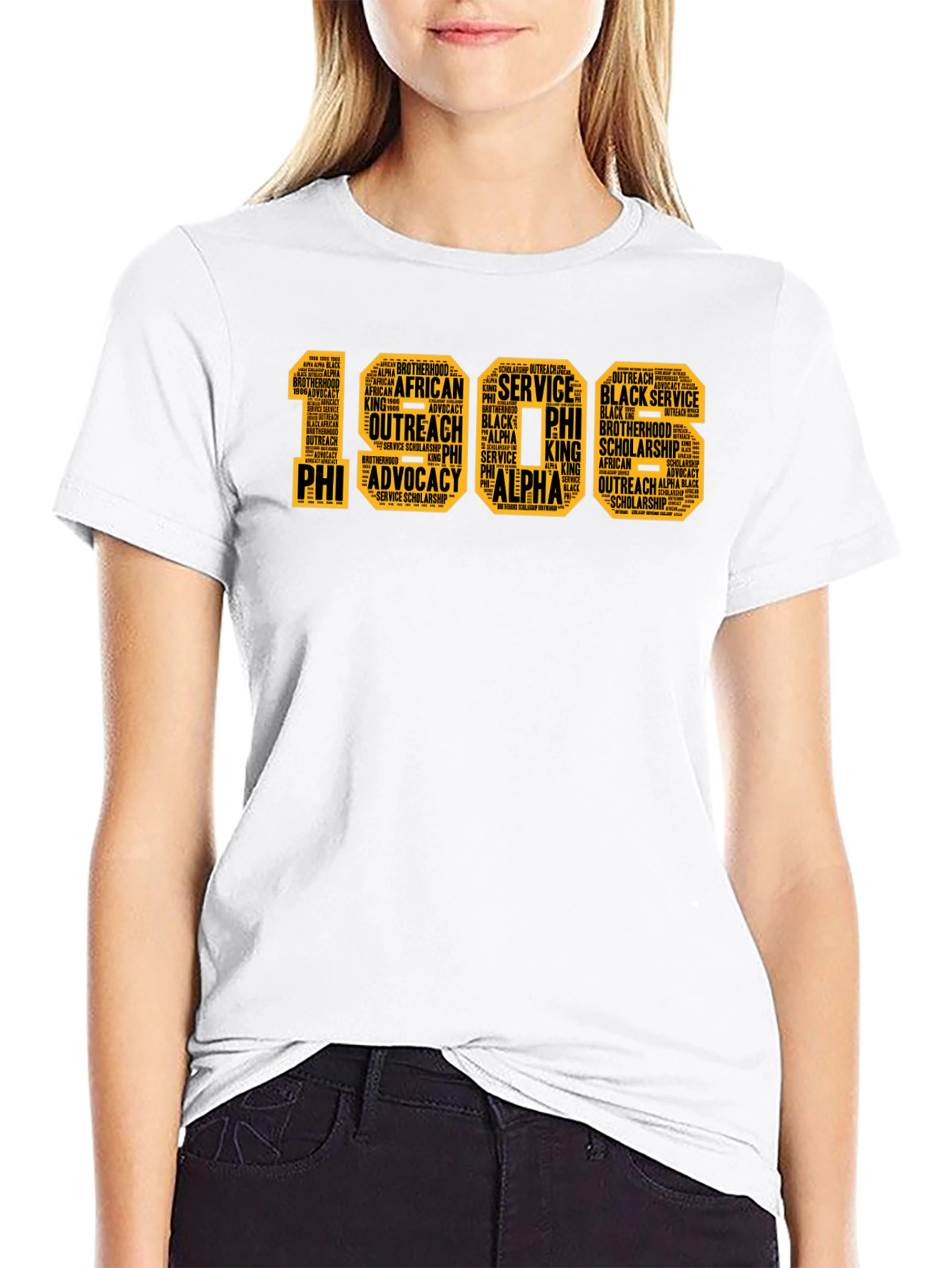 1906 Phi Alpha Word Art T-Shirt