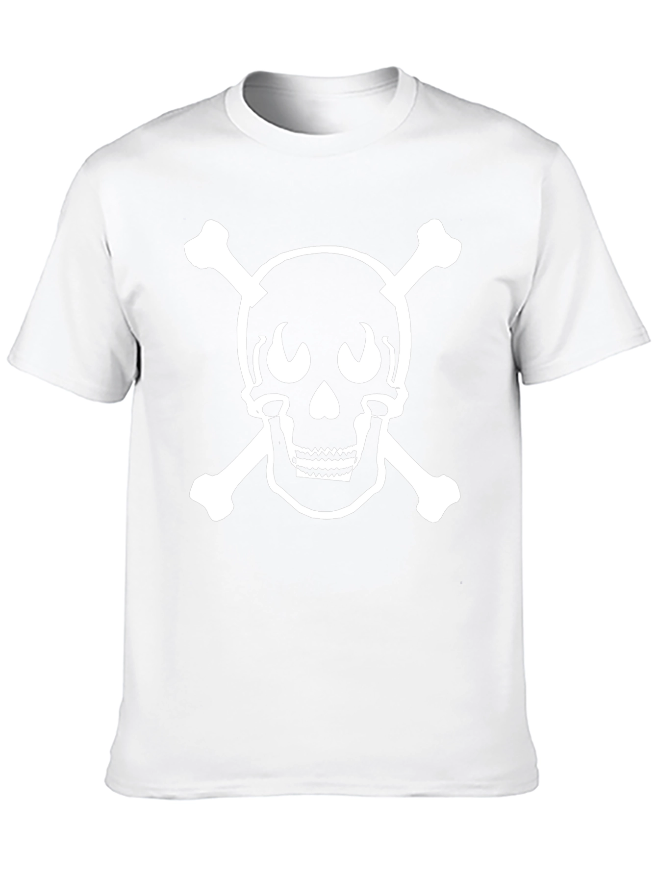 Skull & Crossbones Graphic T-Shirt - Classic Pirate Style