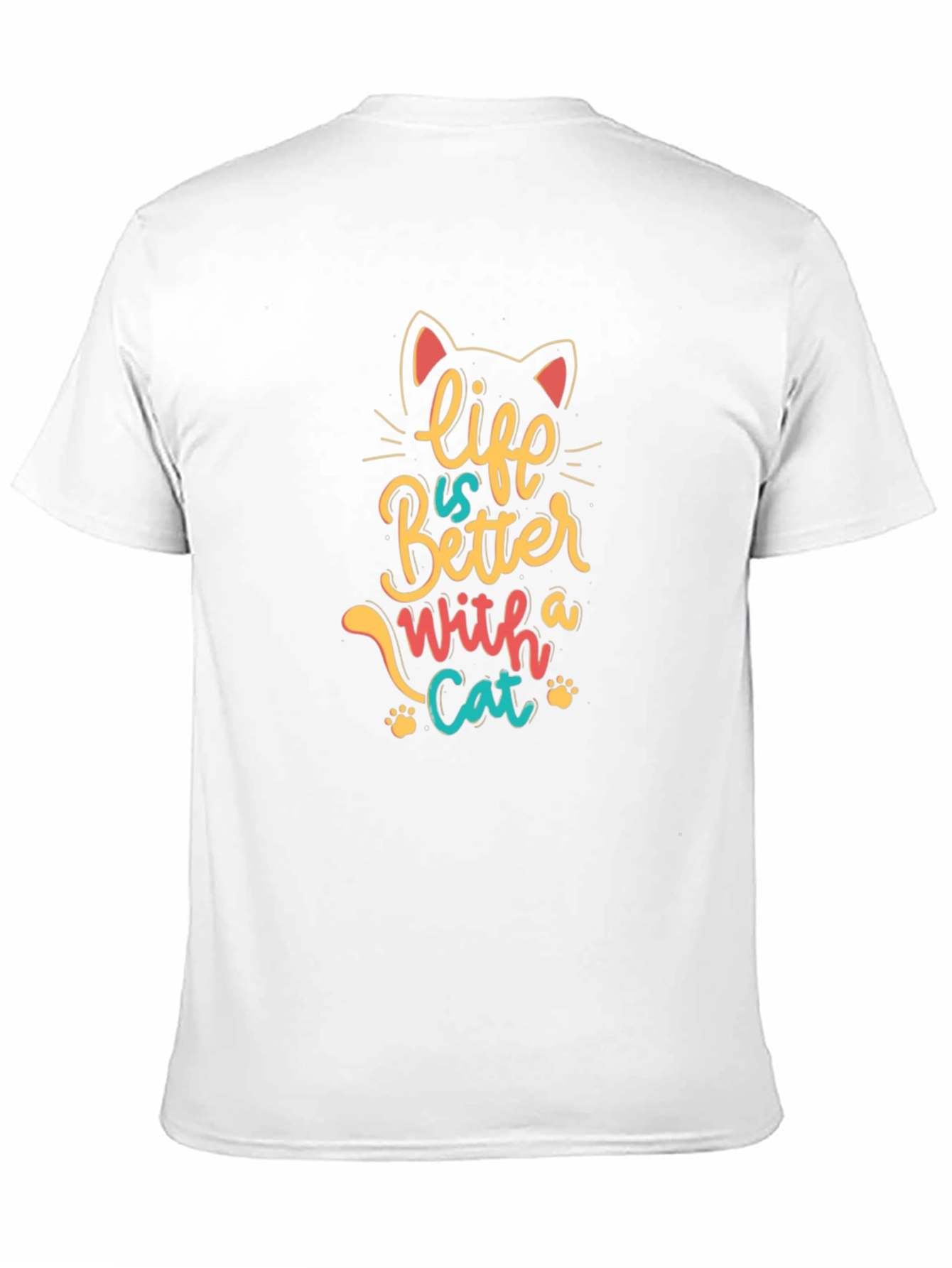 Life is Better with a Cat Graphic Tee