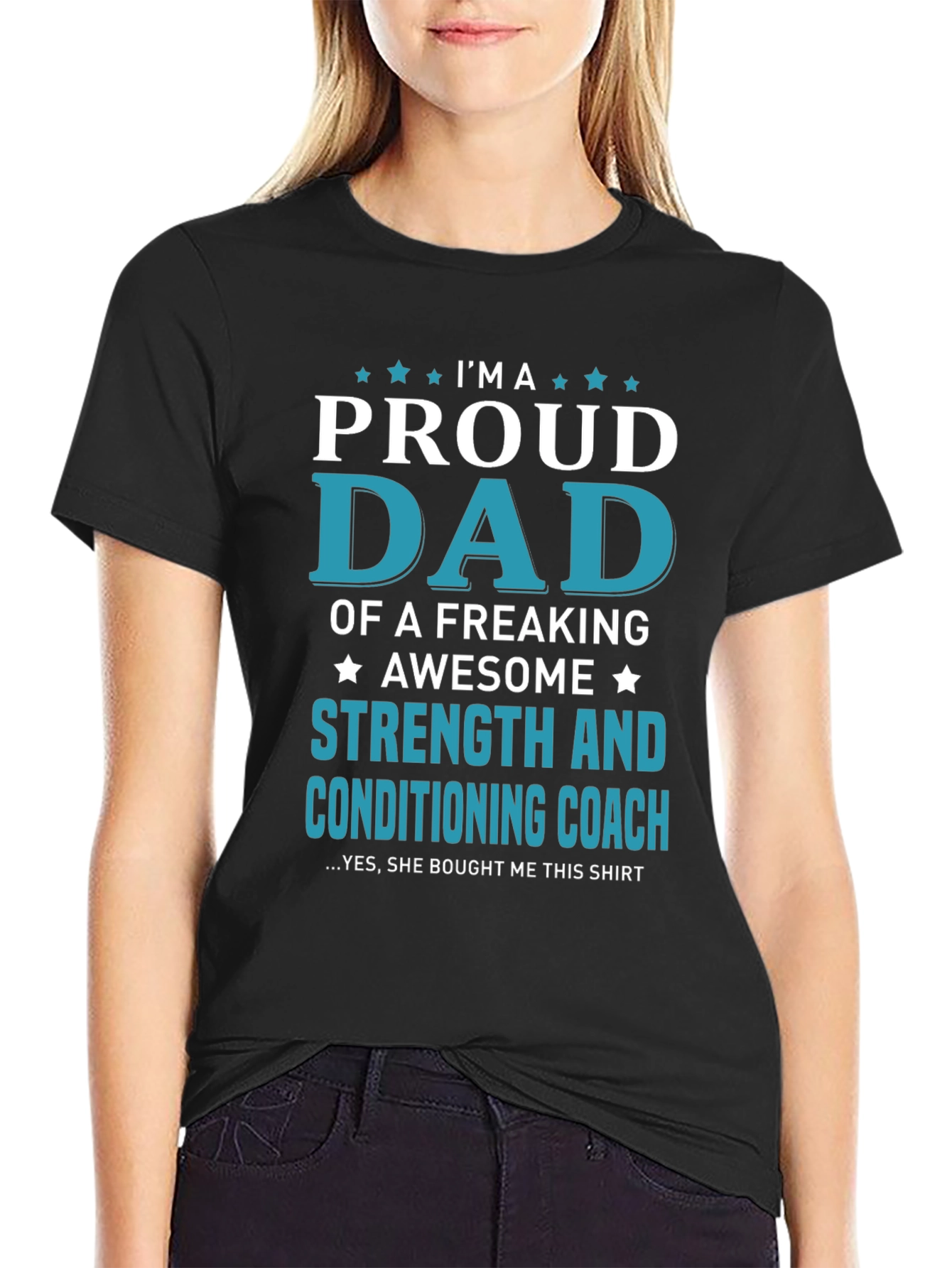 Proud Dad Strength & Conditioning Coach T-Shirt