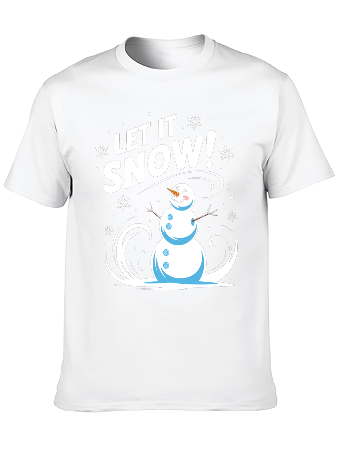 Let It Snow! Graphic Tee - Holiday Fun
