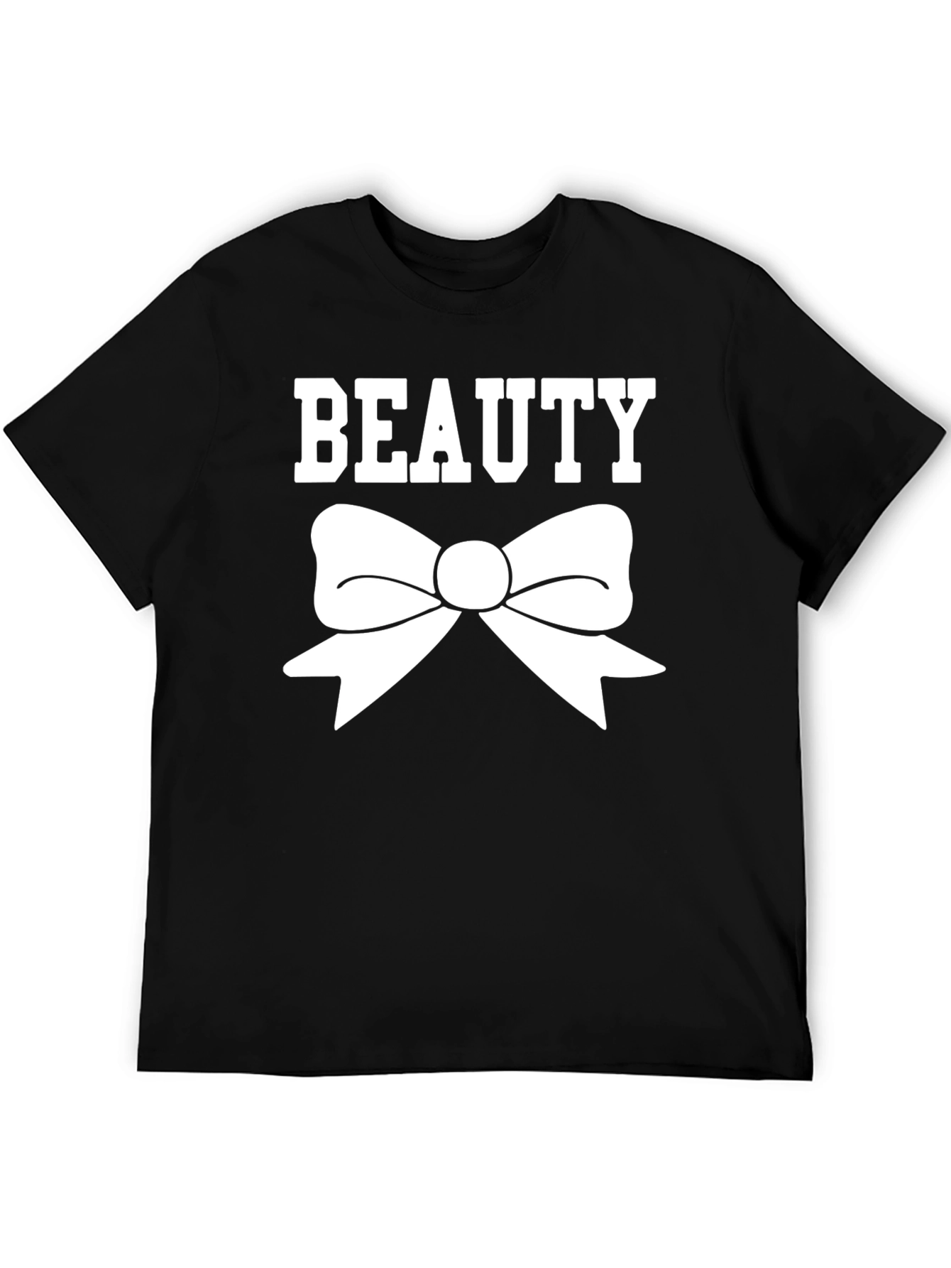 Beauty Bow Black T-Shirt