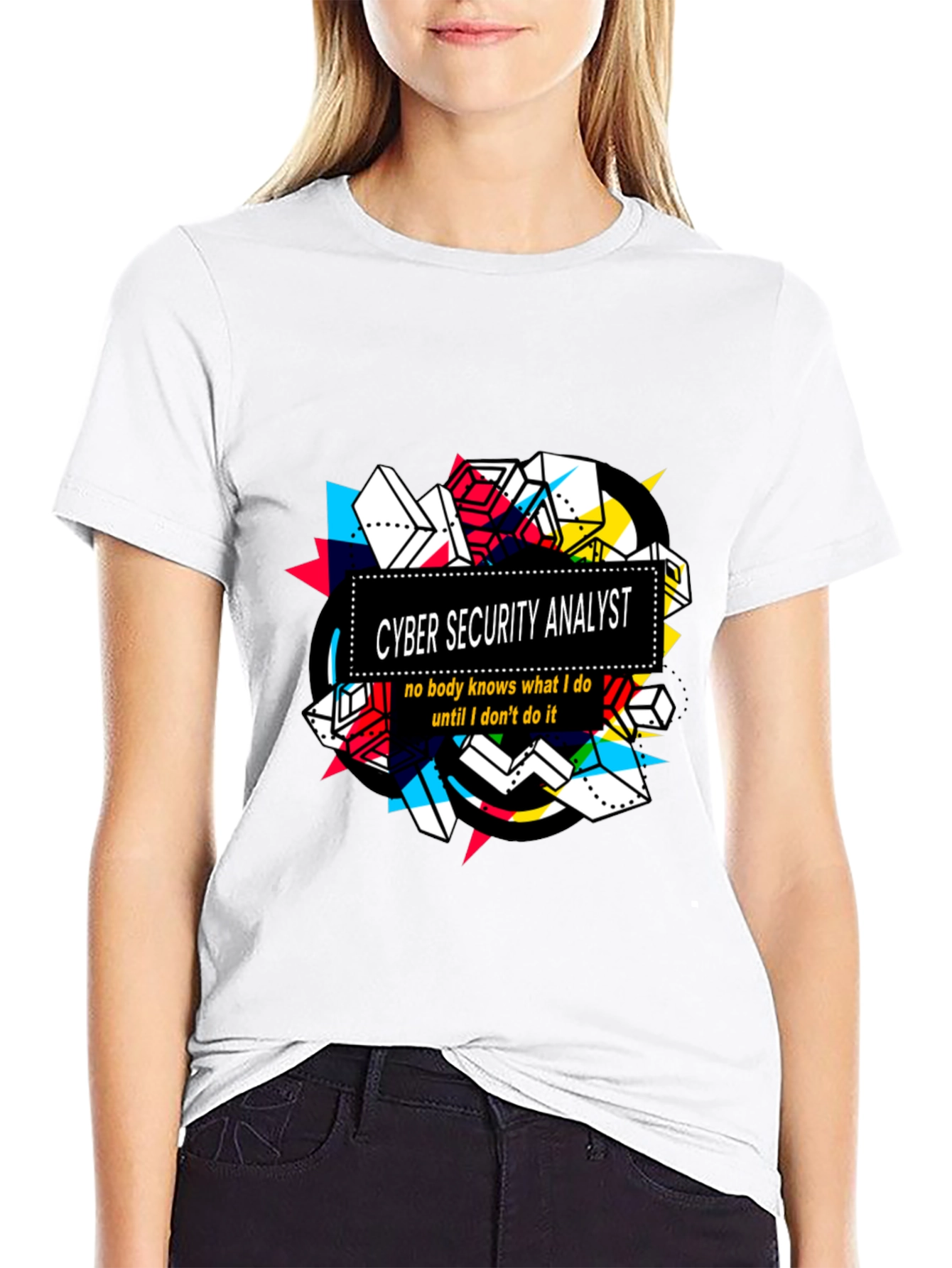Cyber Security Analyst Graphic T-Shirt