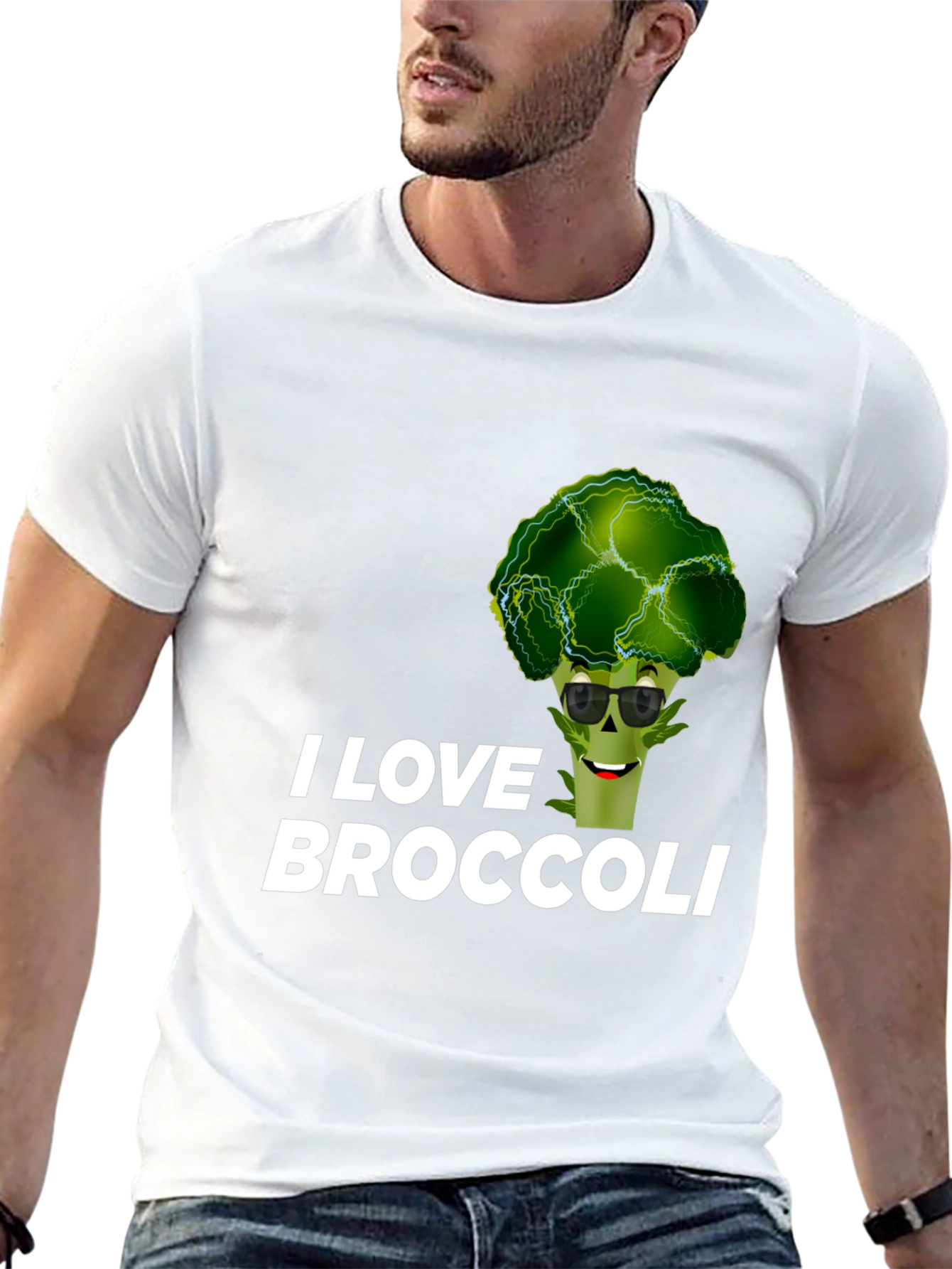 I Love Broccoli Graphic Tee