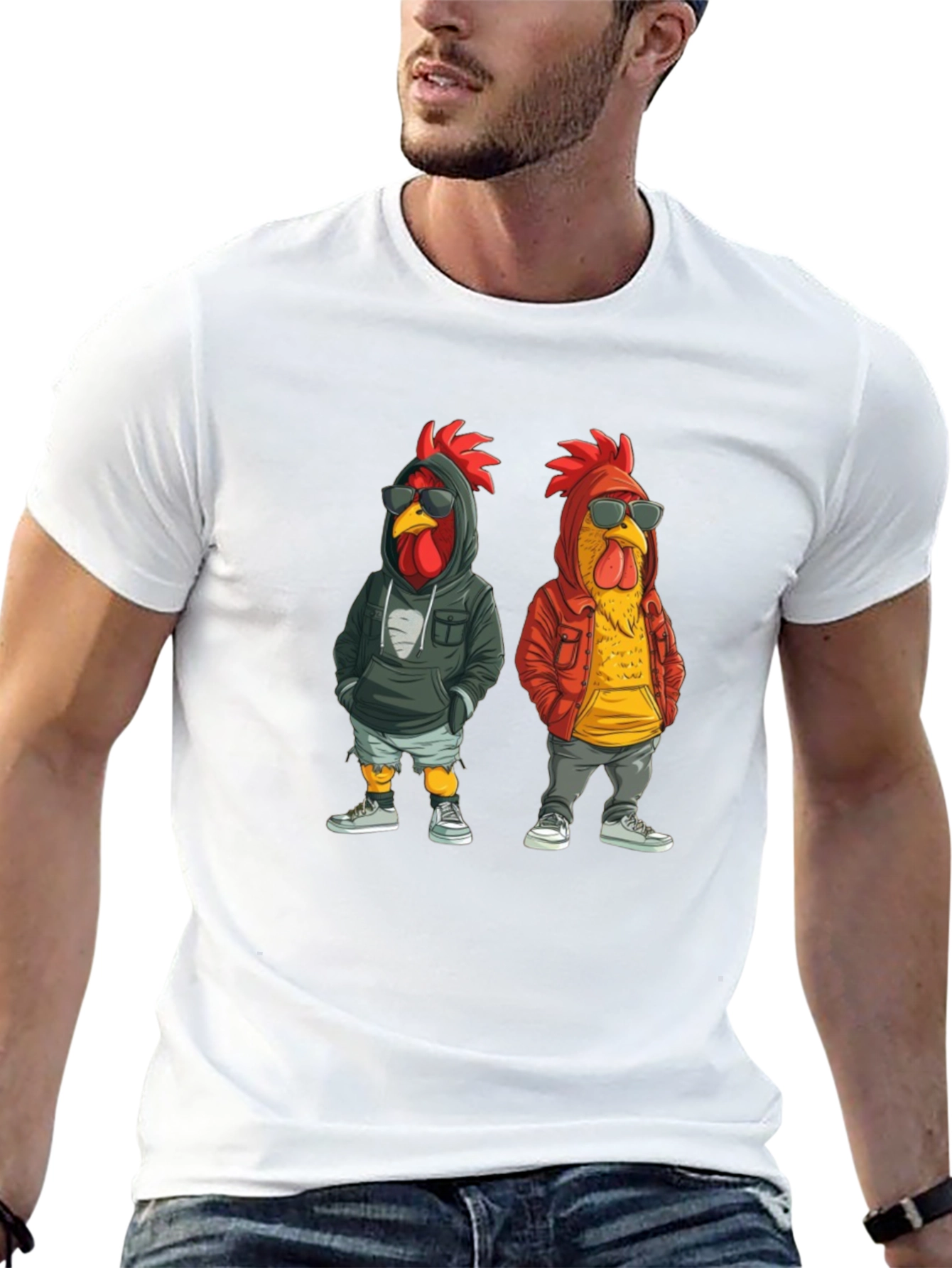 Cool Chicken Graphic Tee