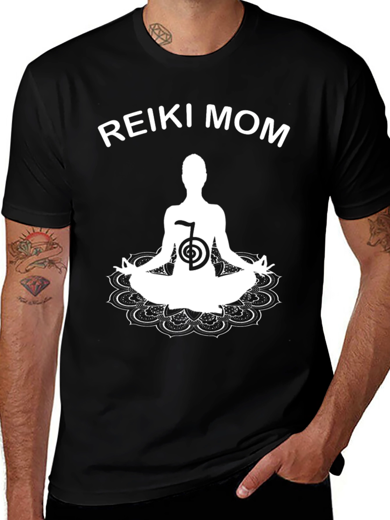 Reiki Mom T-Shirt - Meditate in Style