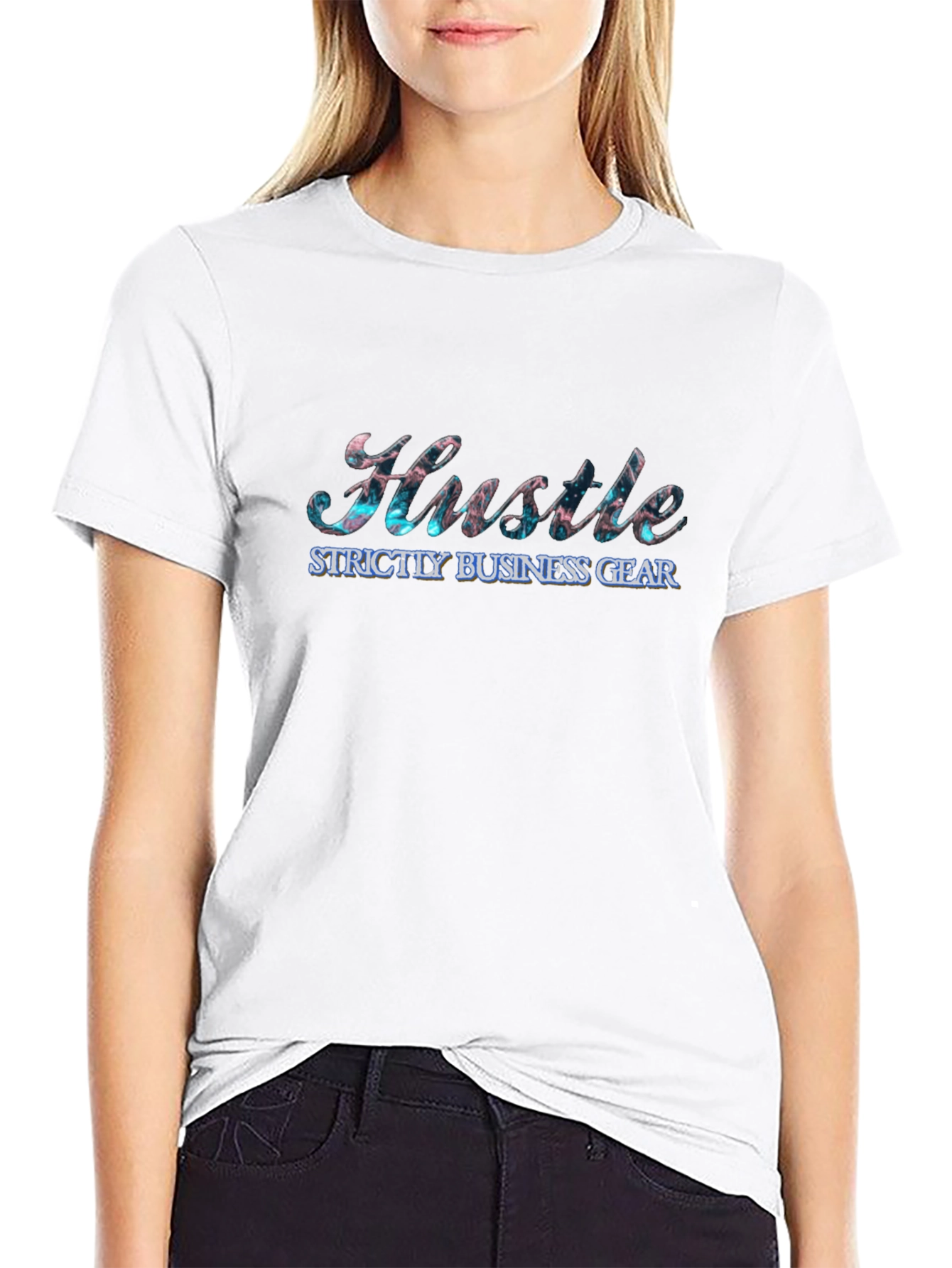 Hustle Strictly Business Gear Black Tee