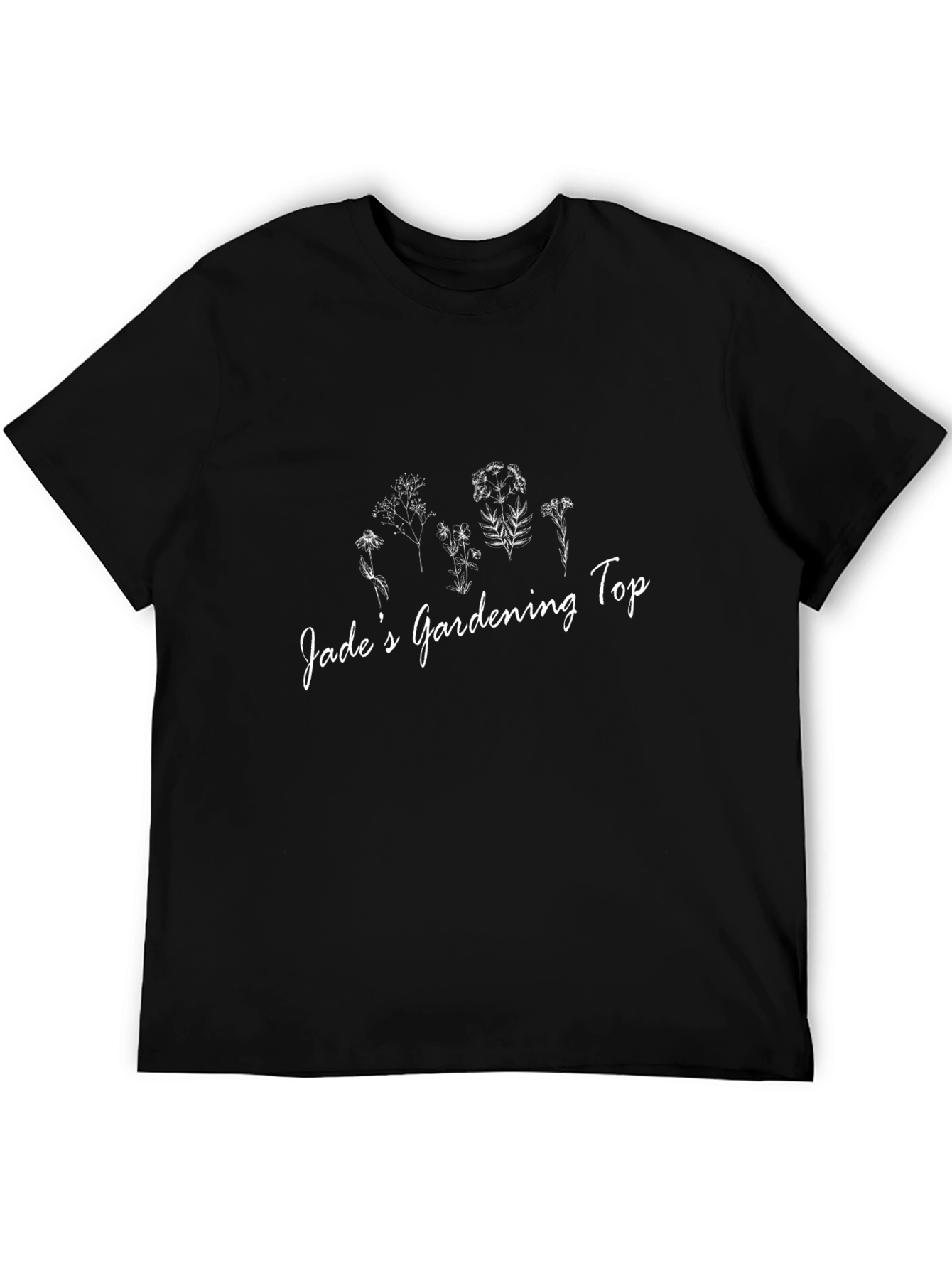 Jades Gardening Top - Black T-Shirt