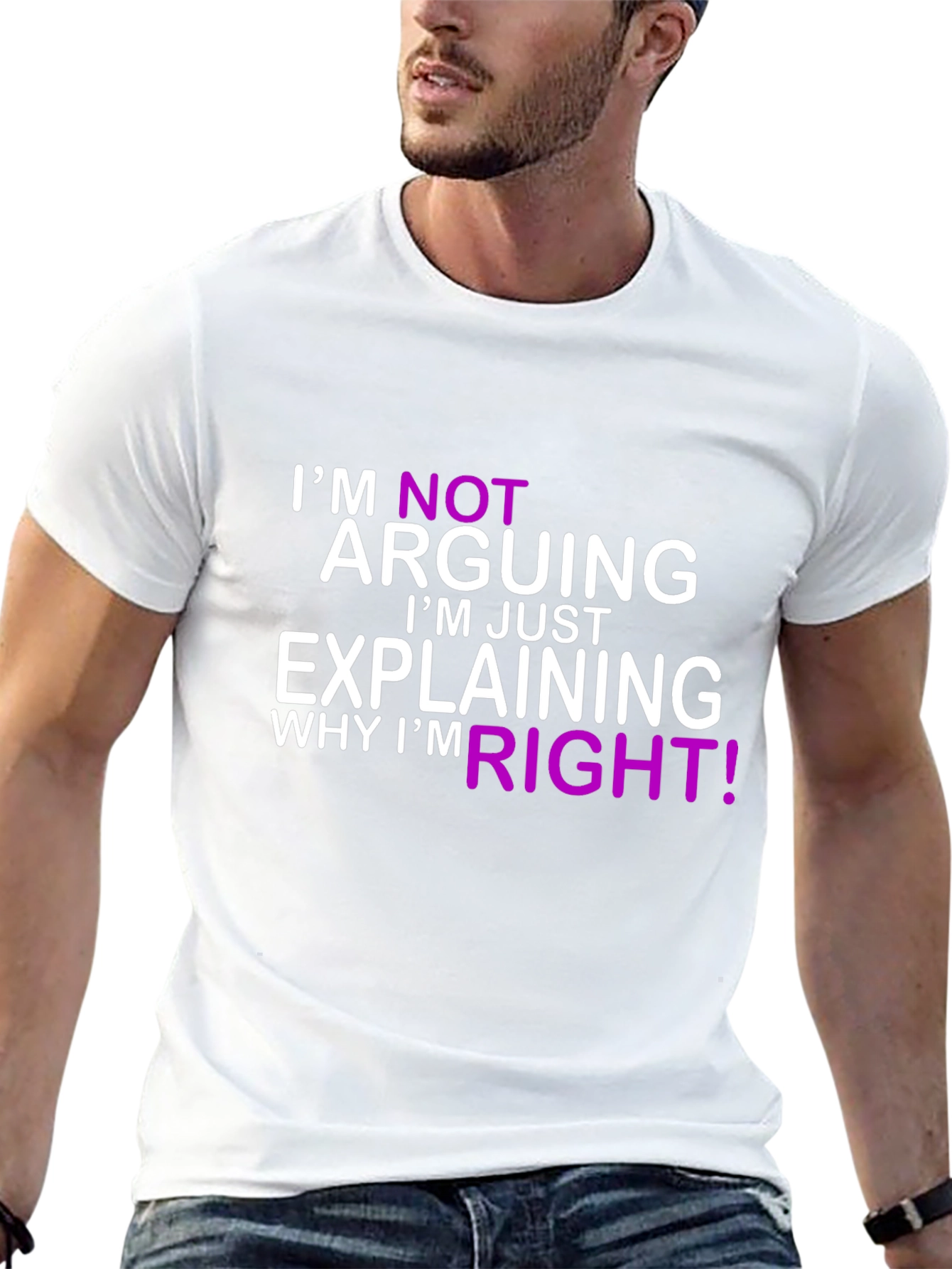 Im Not Arguing T-Shirt Funny Sarcastic Tee