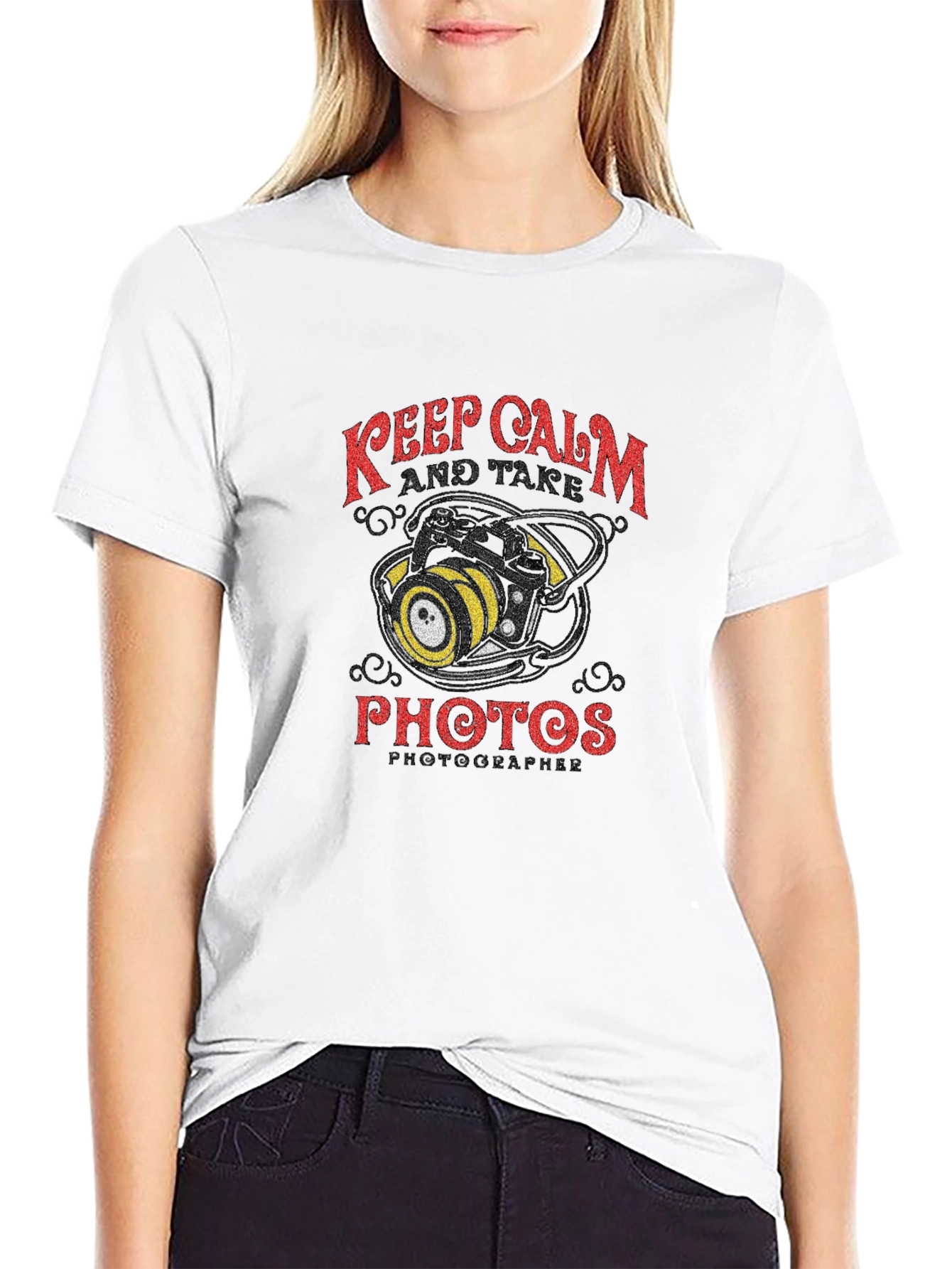 Keep Calm & Take Photos Graphic Tee