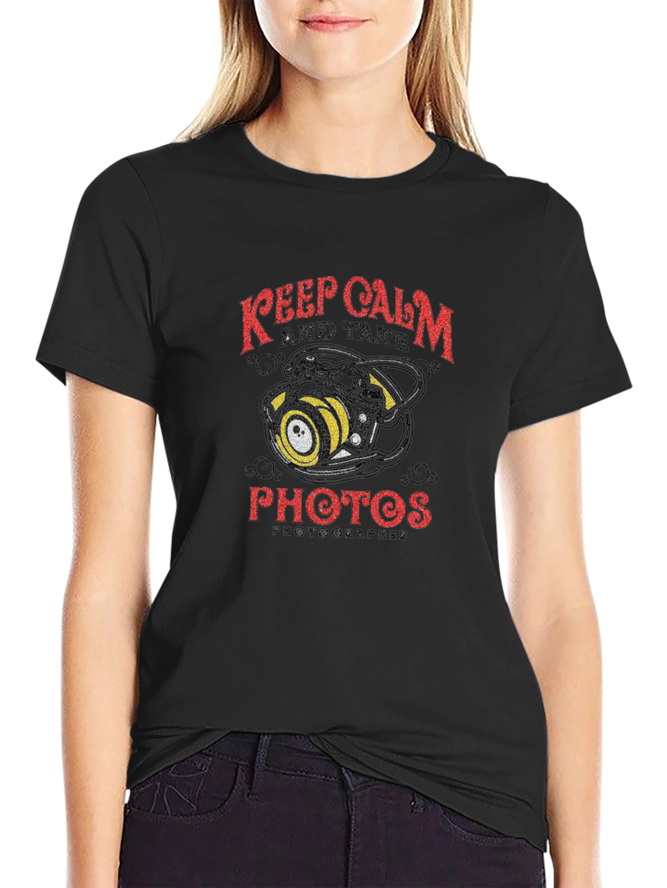 Keep Calm & Take Photos Graphic Tee