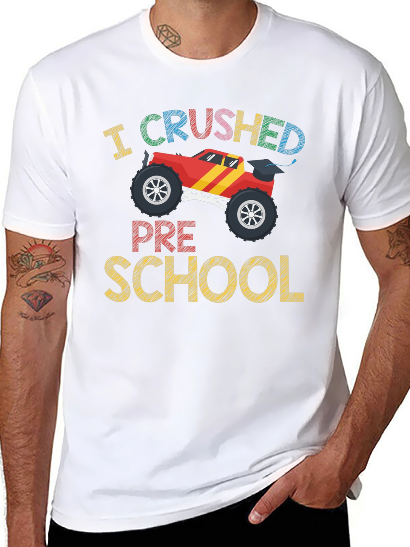 I Crushed Preschool Monster Truck Tee