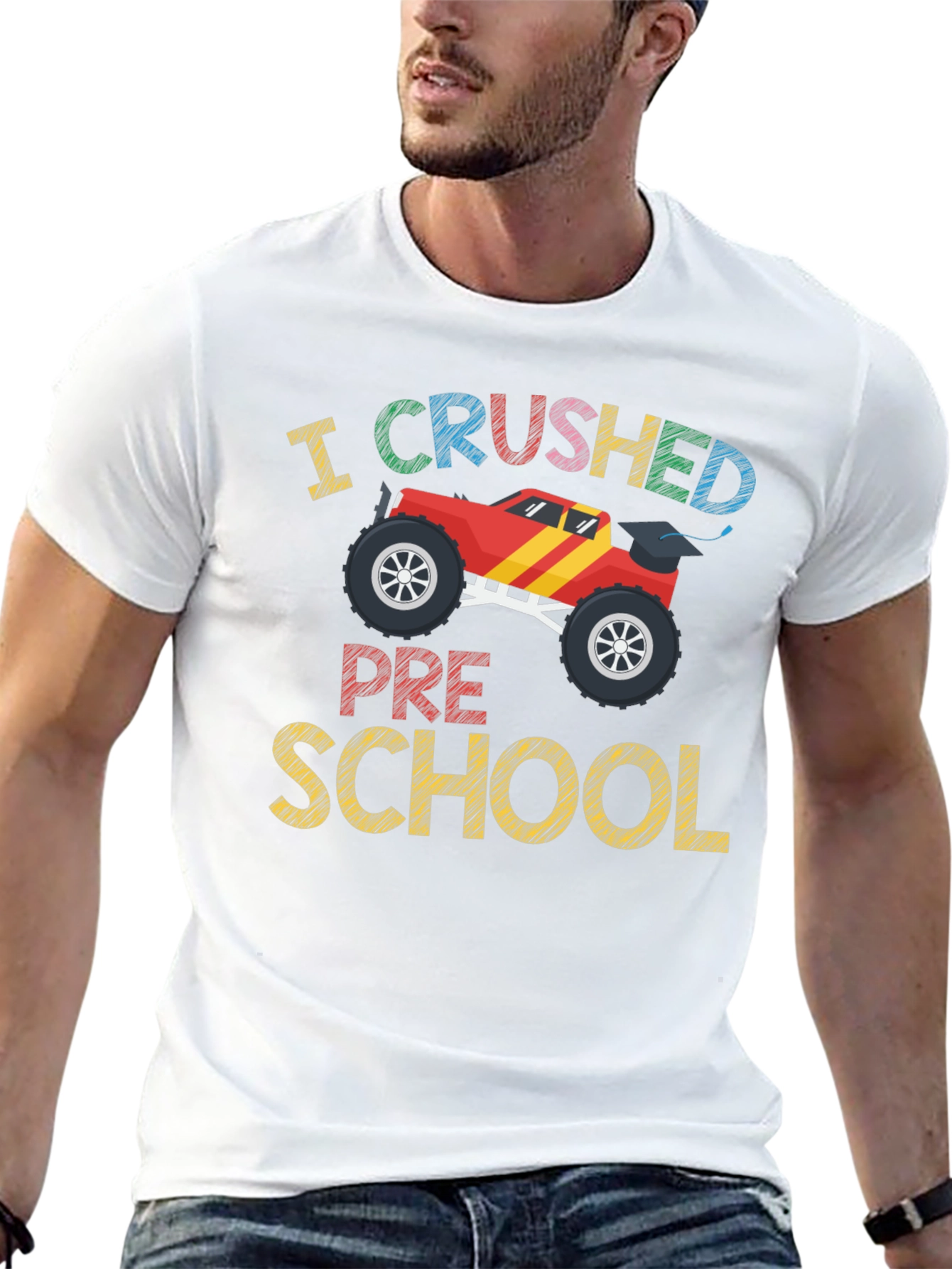 I Crushed Preschool Monster Truck Tee