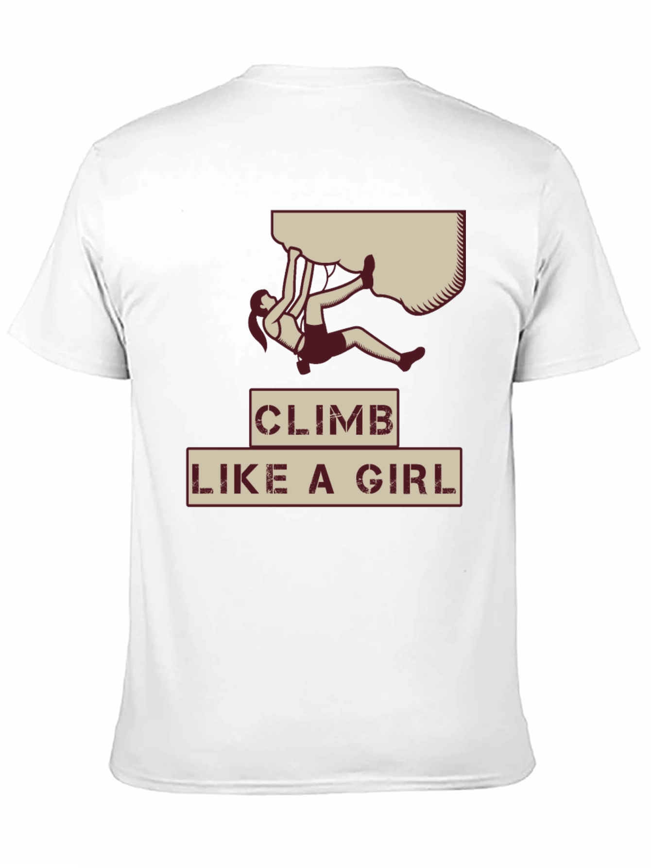 Climb Like a Girl Graphic Tee