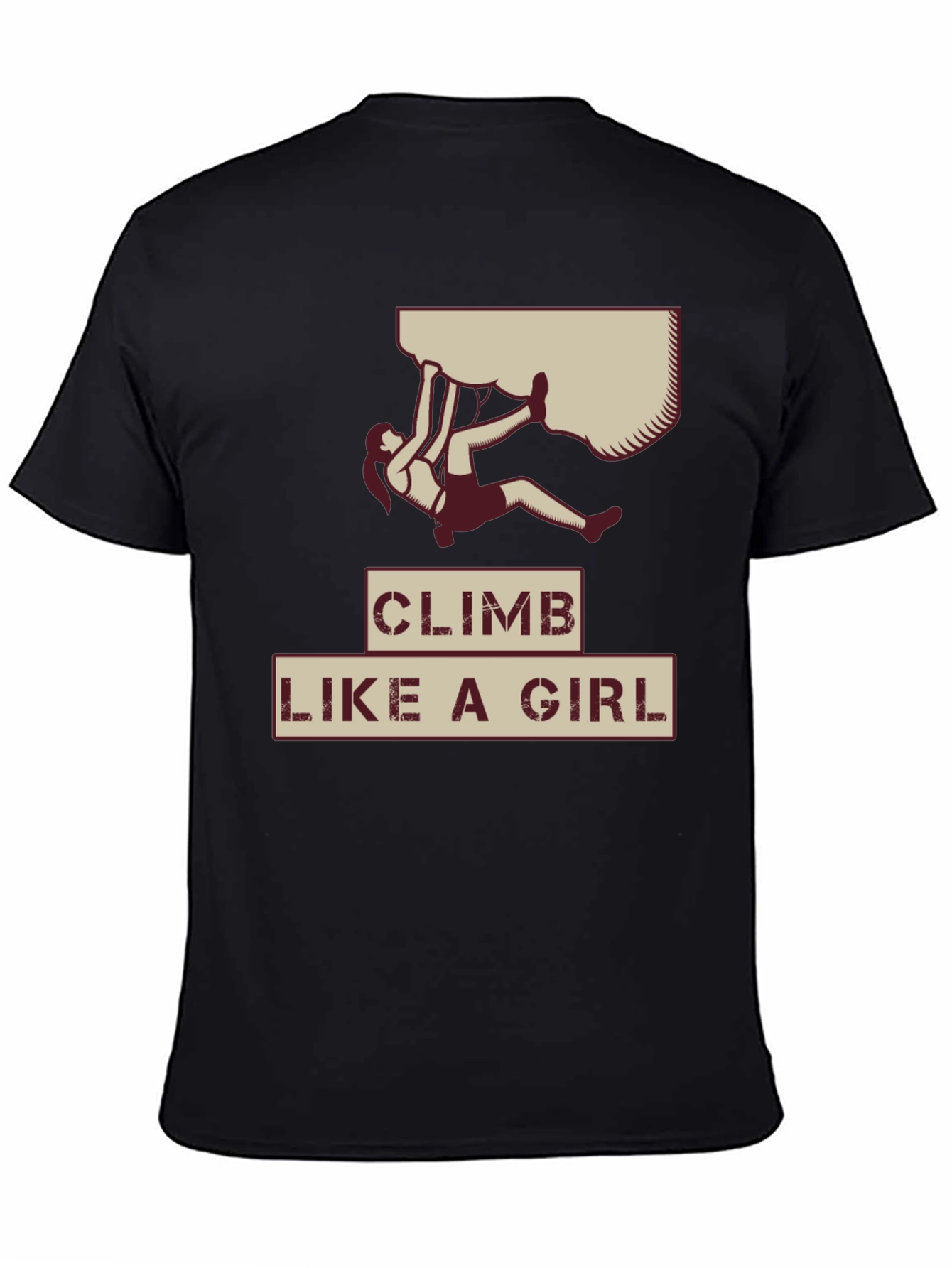 Climb Like a Girl Graphic Tee