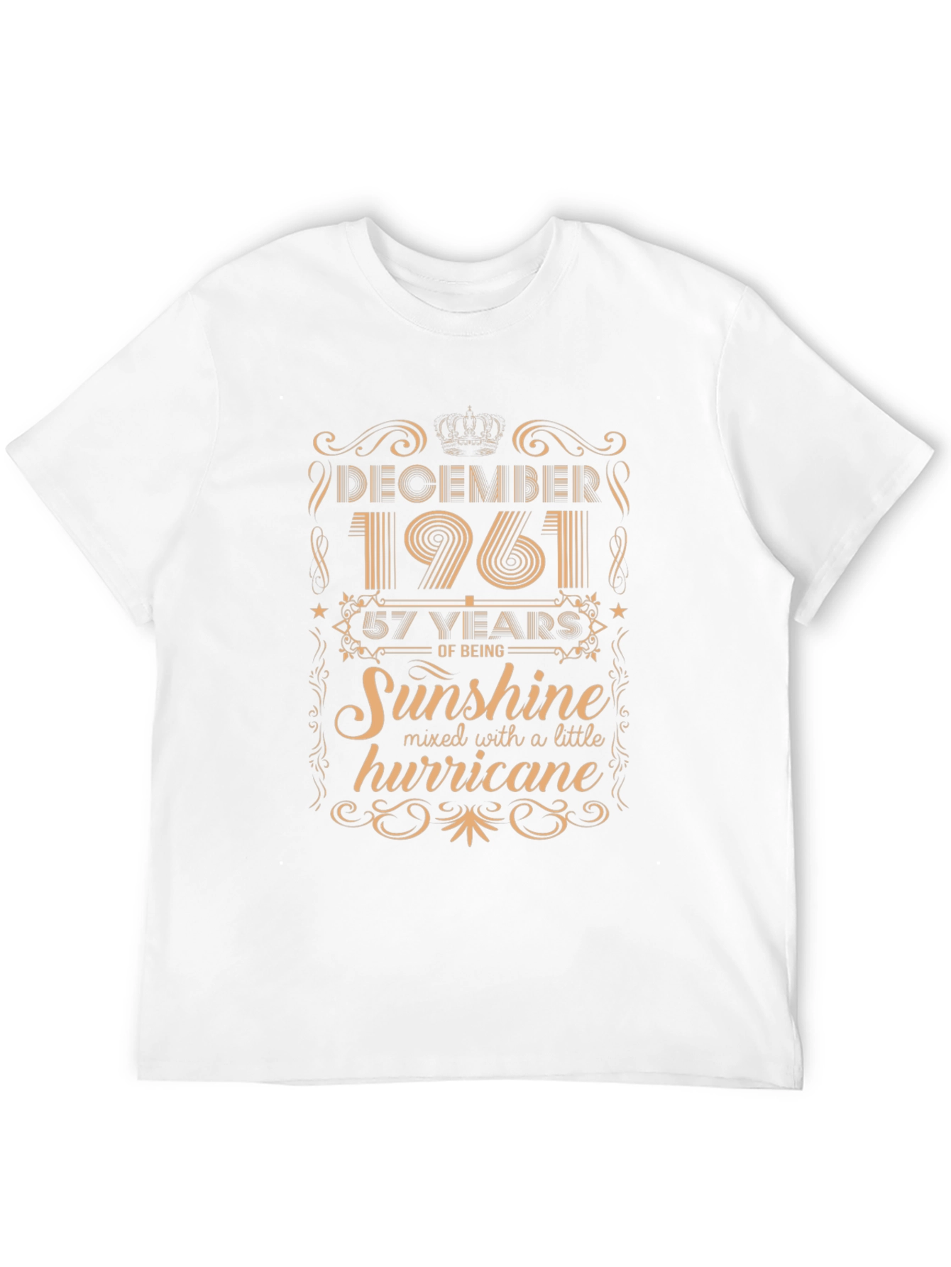 December 1961 57 Years of Sunshine T-Shirt