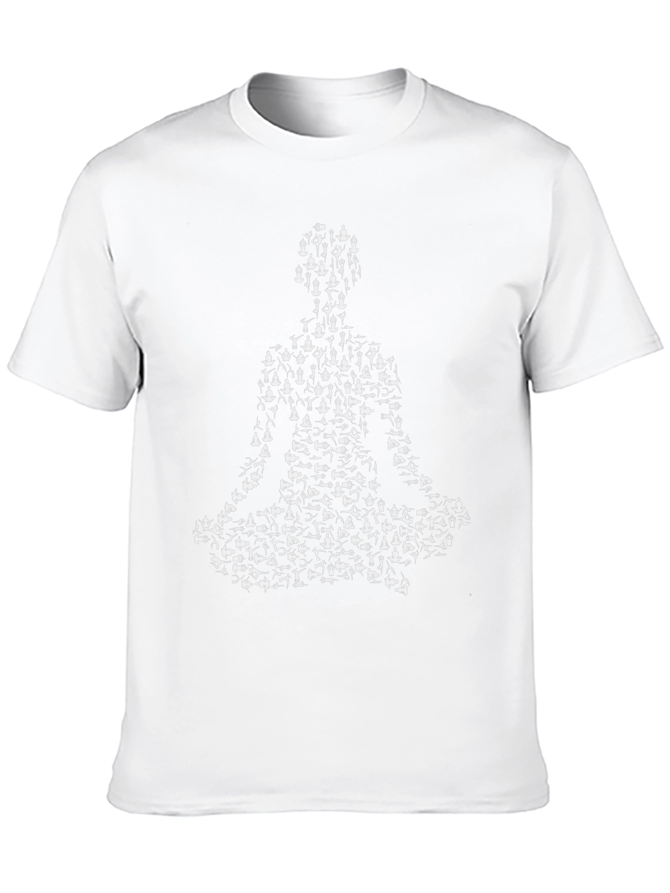 Yoga Pose Silhouette T-Shirt - Meditation & Fitness
