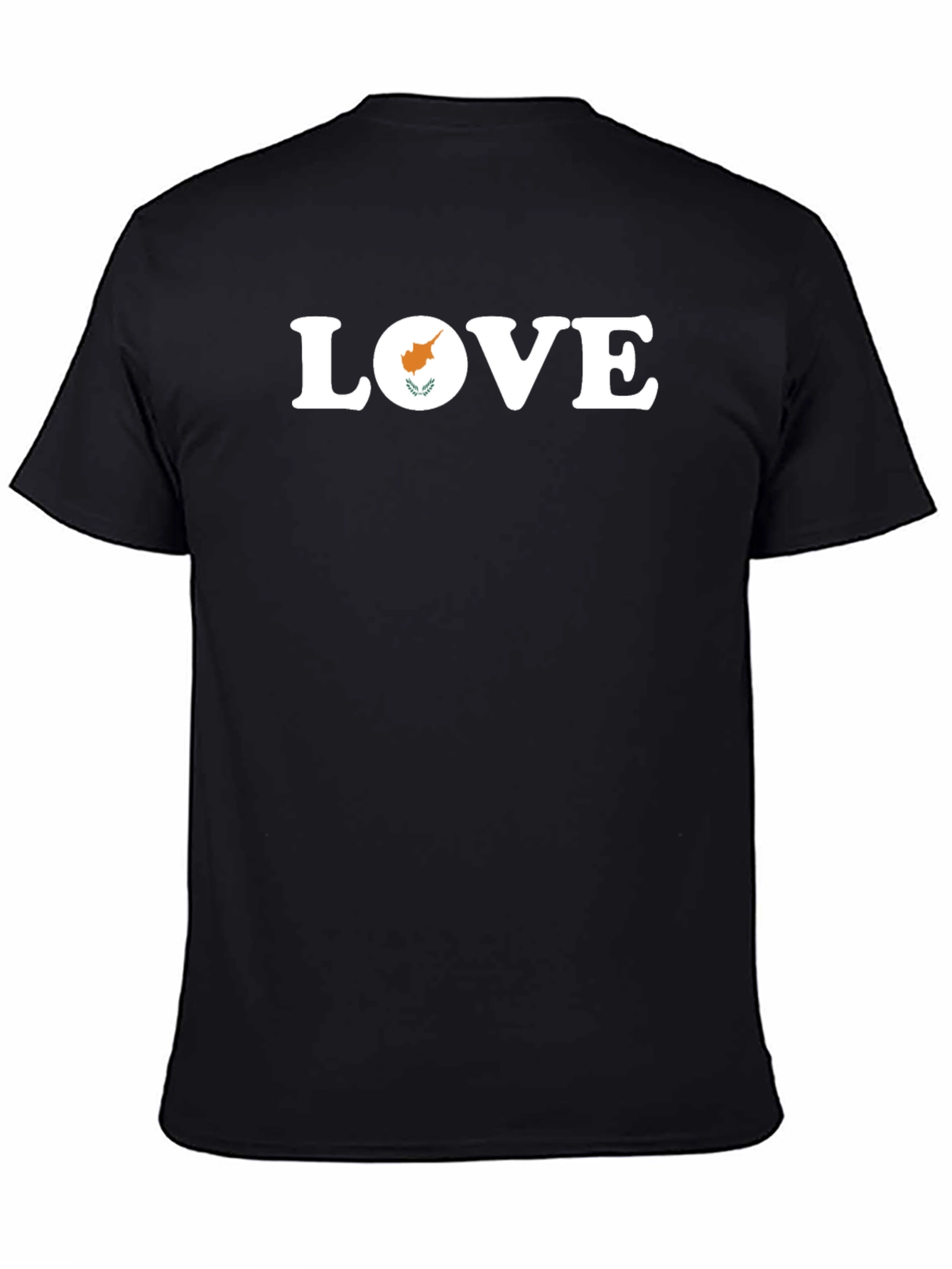 Cyprus Flag LOVE T-Shirt - Stylish & Comfortable