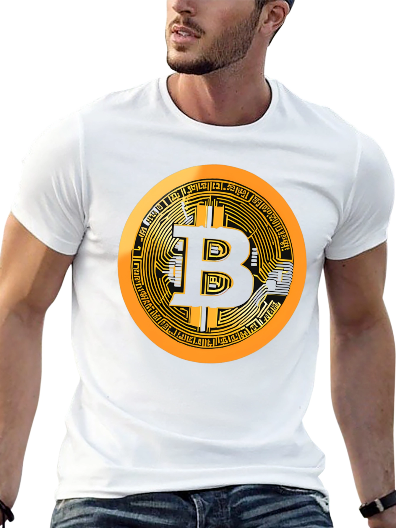 Bitcoin Graphic Tee - Cryptocurrency Fashion