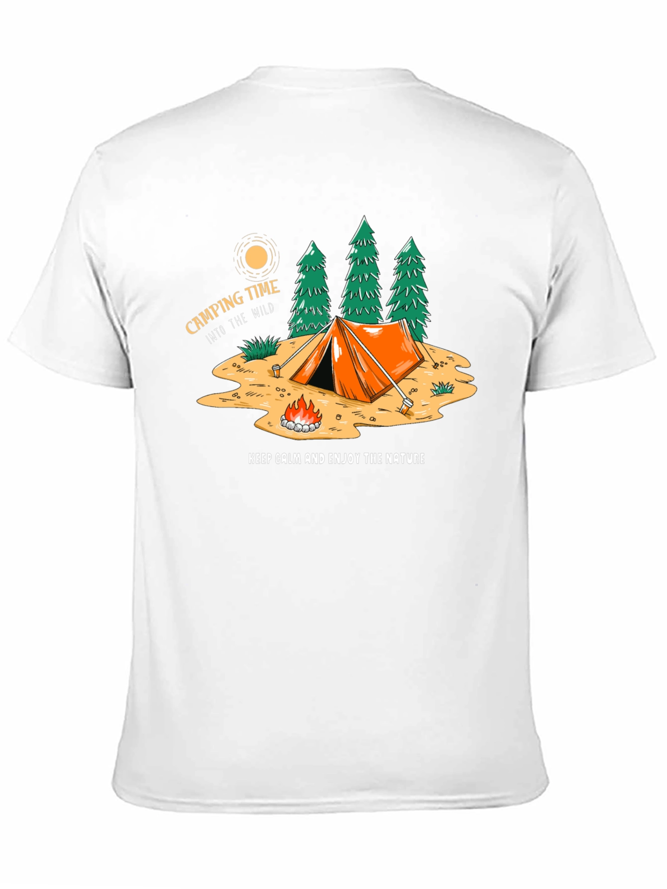 Camping Time Graphic Tee - Into the Wild