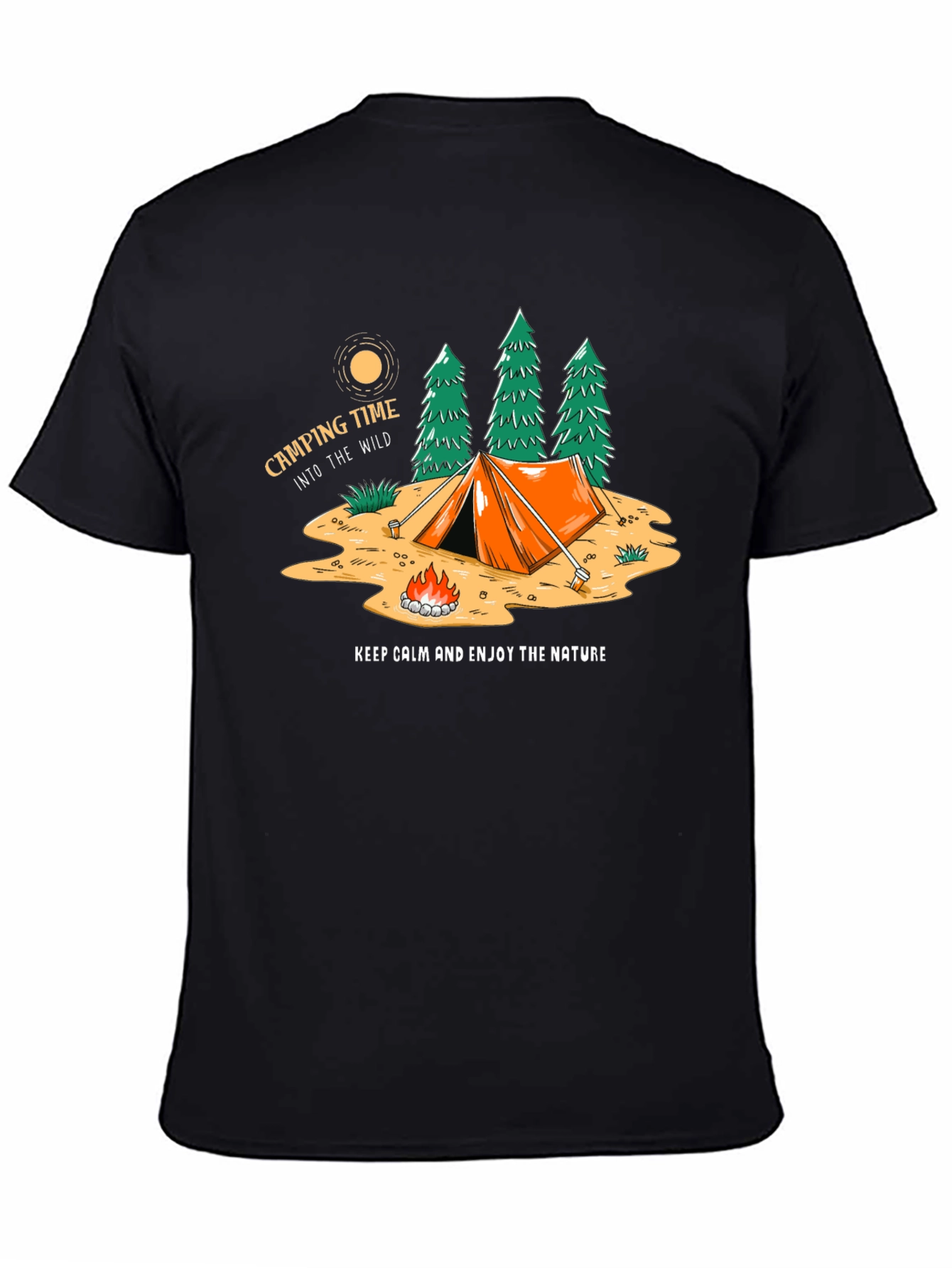 Camping Time Graphic Tee - Into the Wild