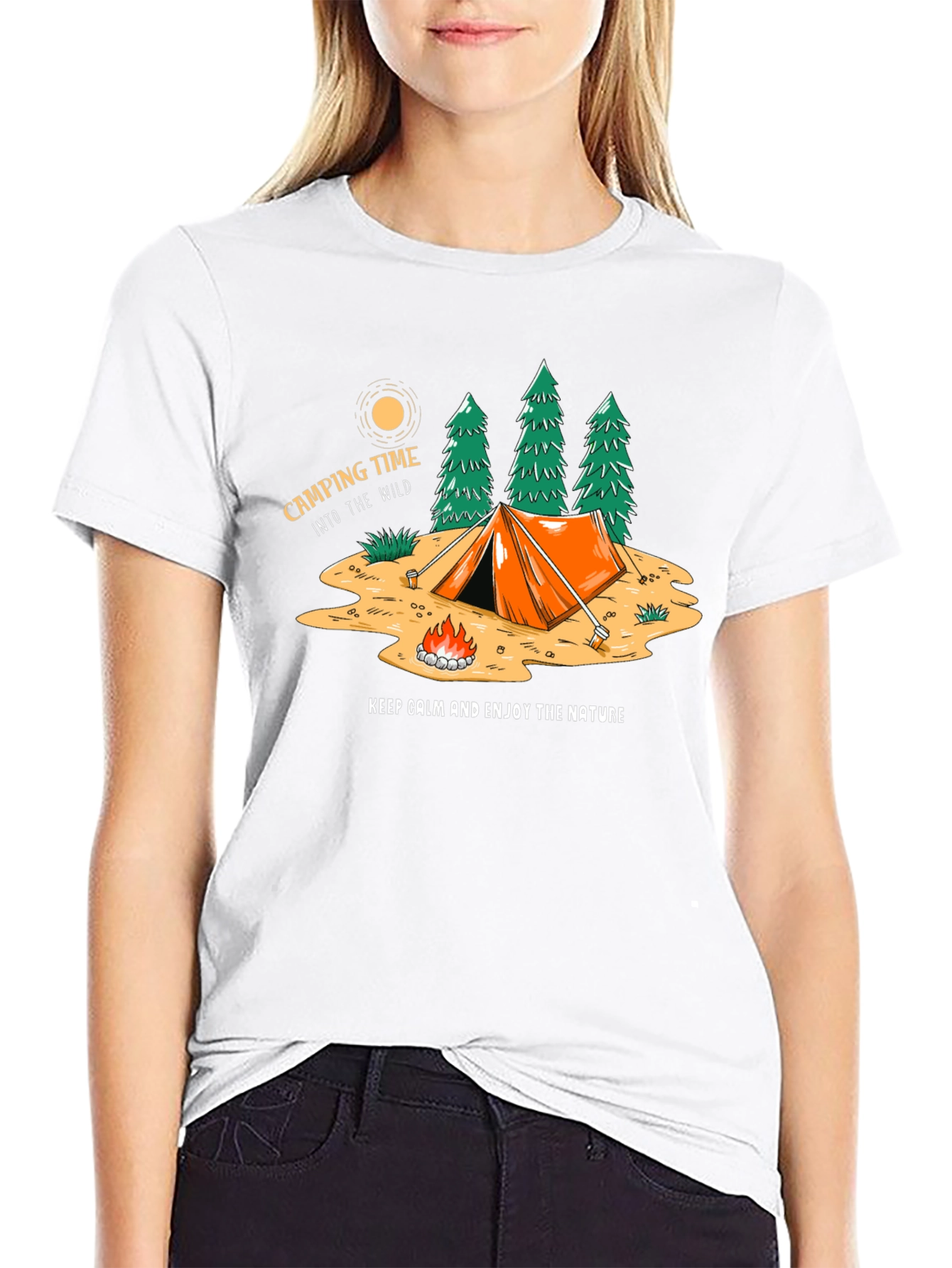 Camping Time Graphic Tee - Into the Wild