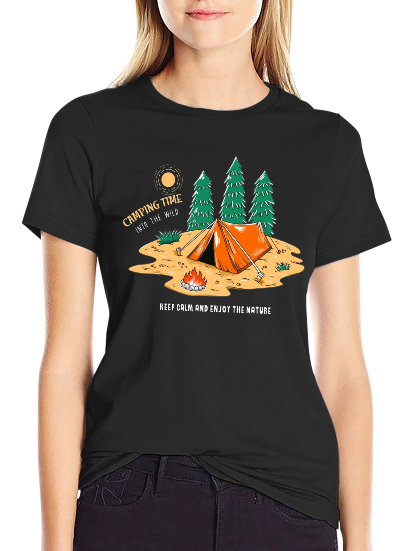 Camping Time Graphic Tee - Into the Wild
