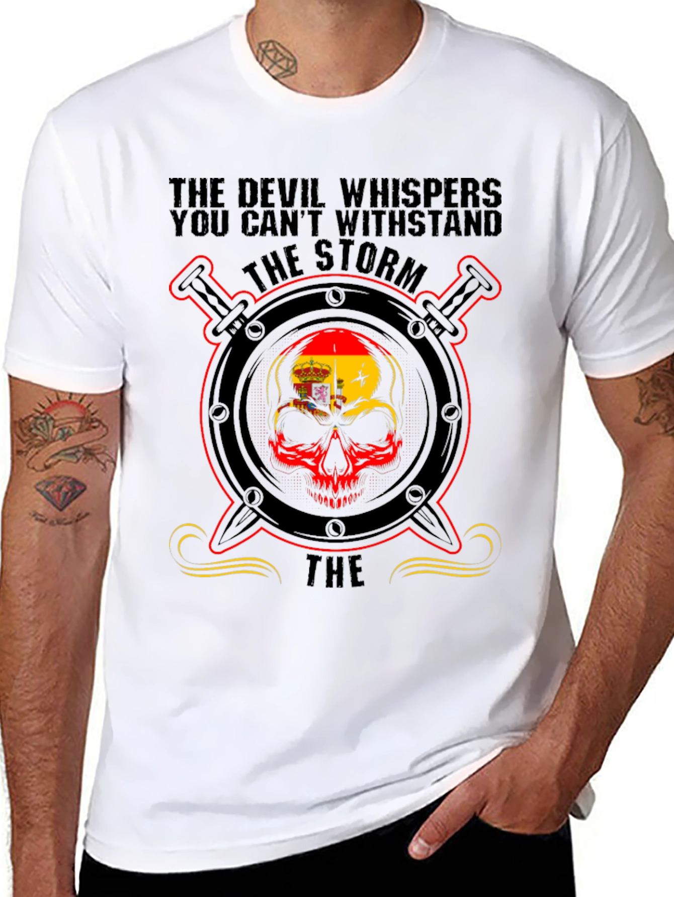 The Storm Skull Graphic Tee