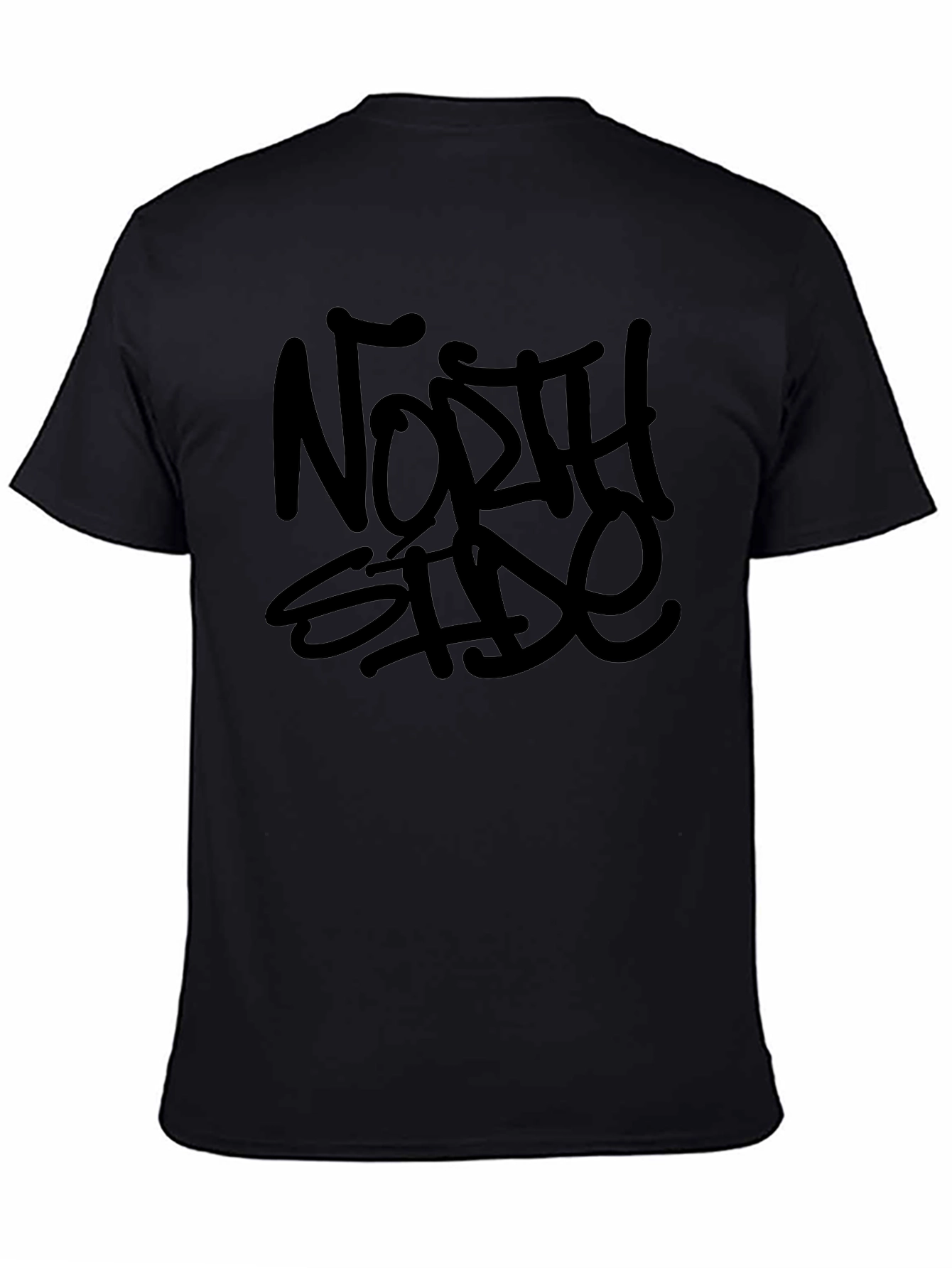 North Side Graphic T-Shirt - Black