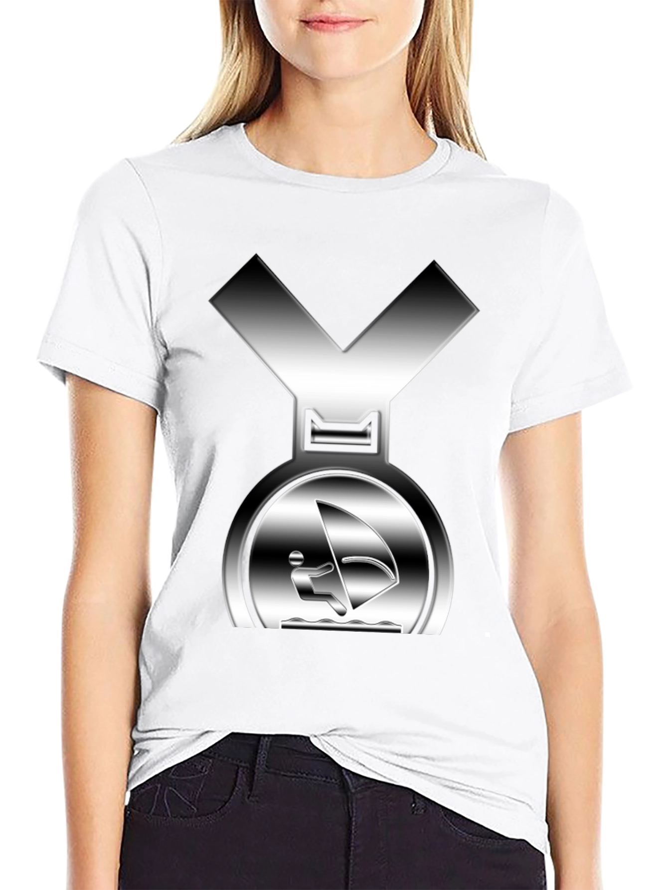 Sailing Medal Graphic T-Shirt