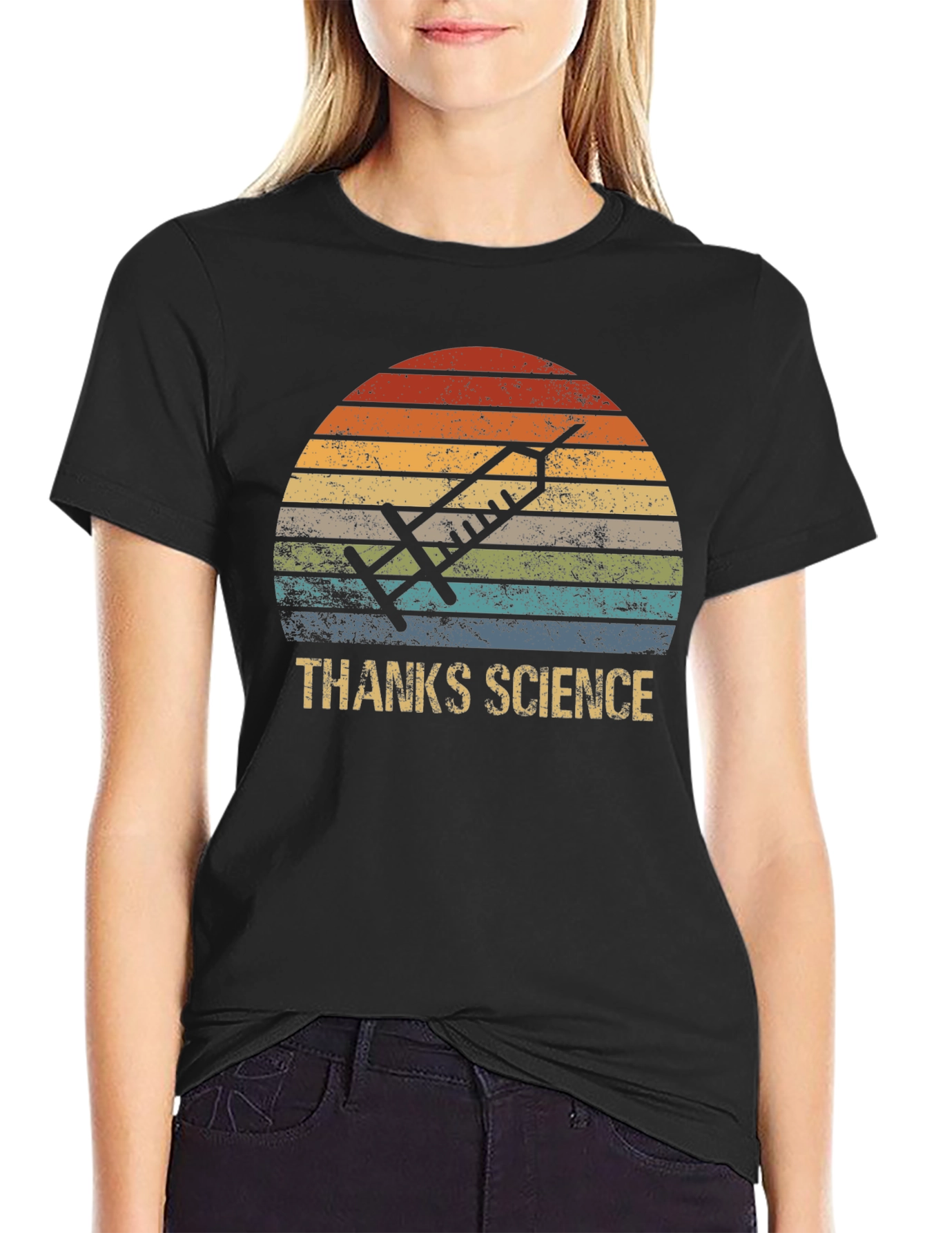 Thanks Science T-Shirt: Retro Vaccine Design