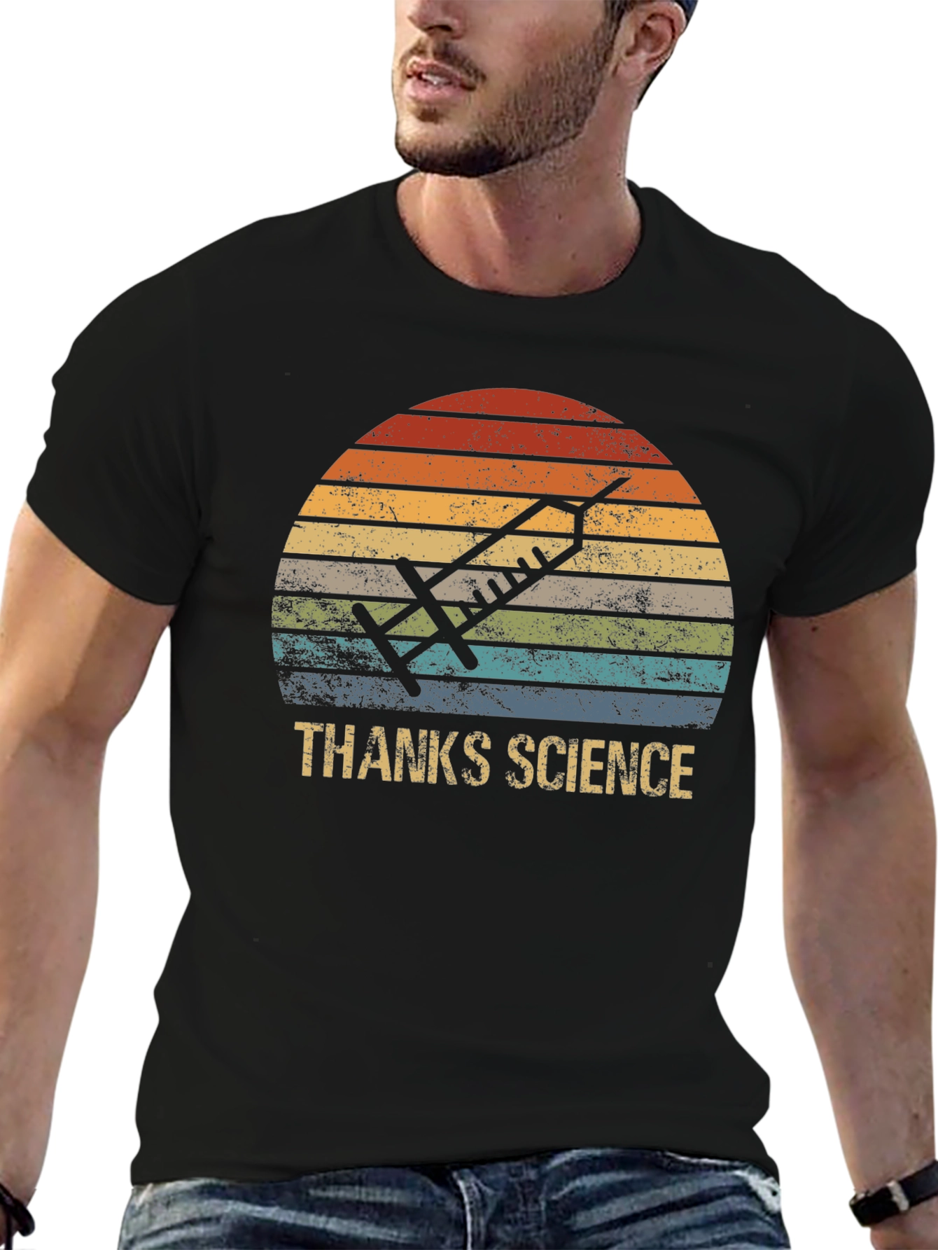 Thanks Science T-Shirt: Retro Vaccine Design