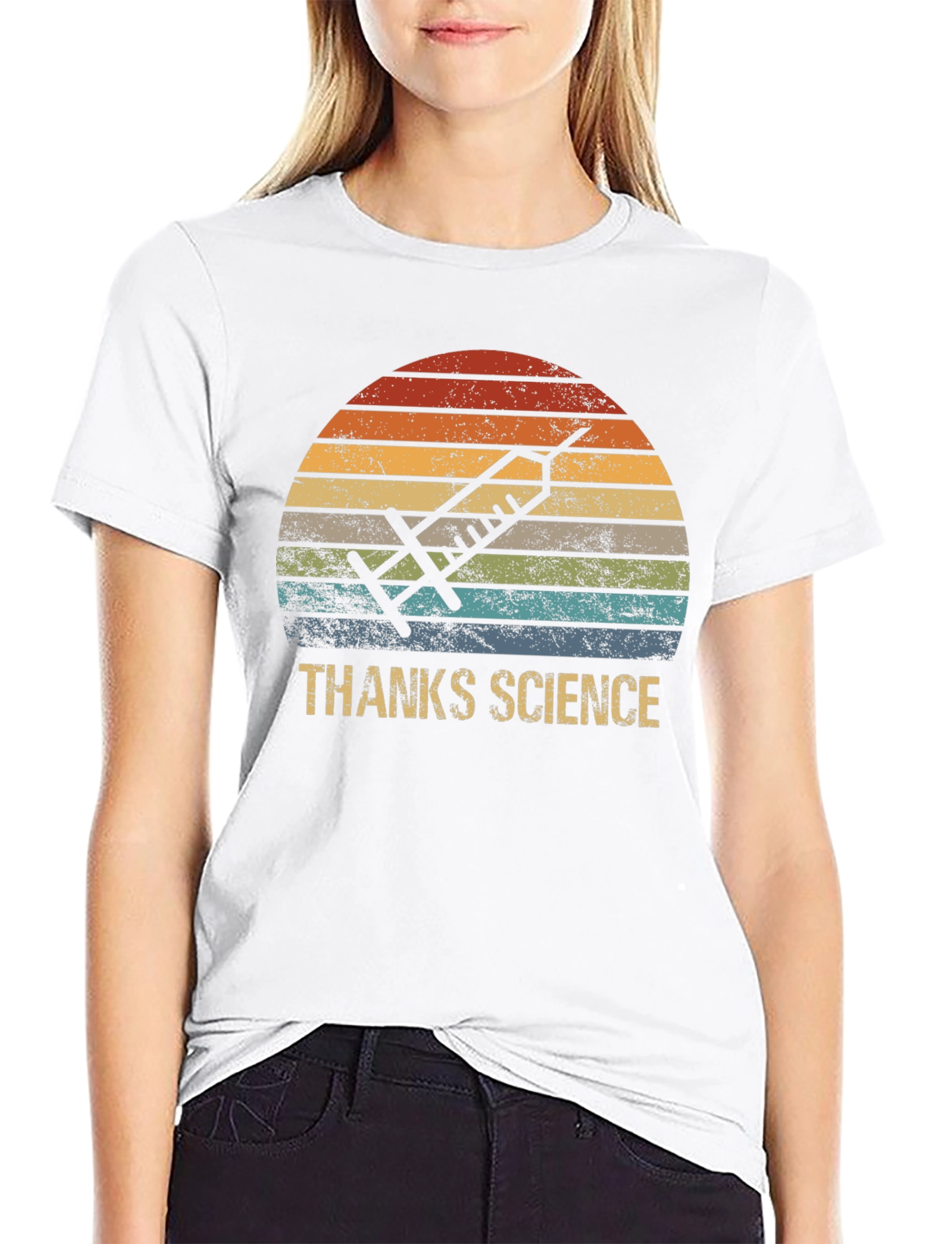Thanks Science T-Shirt: Retro Vaccine Design