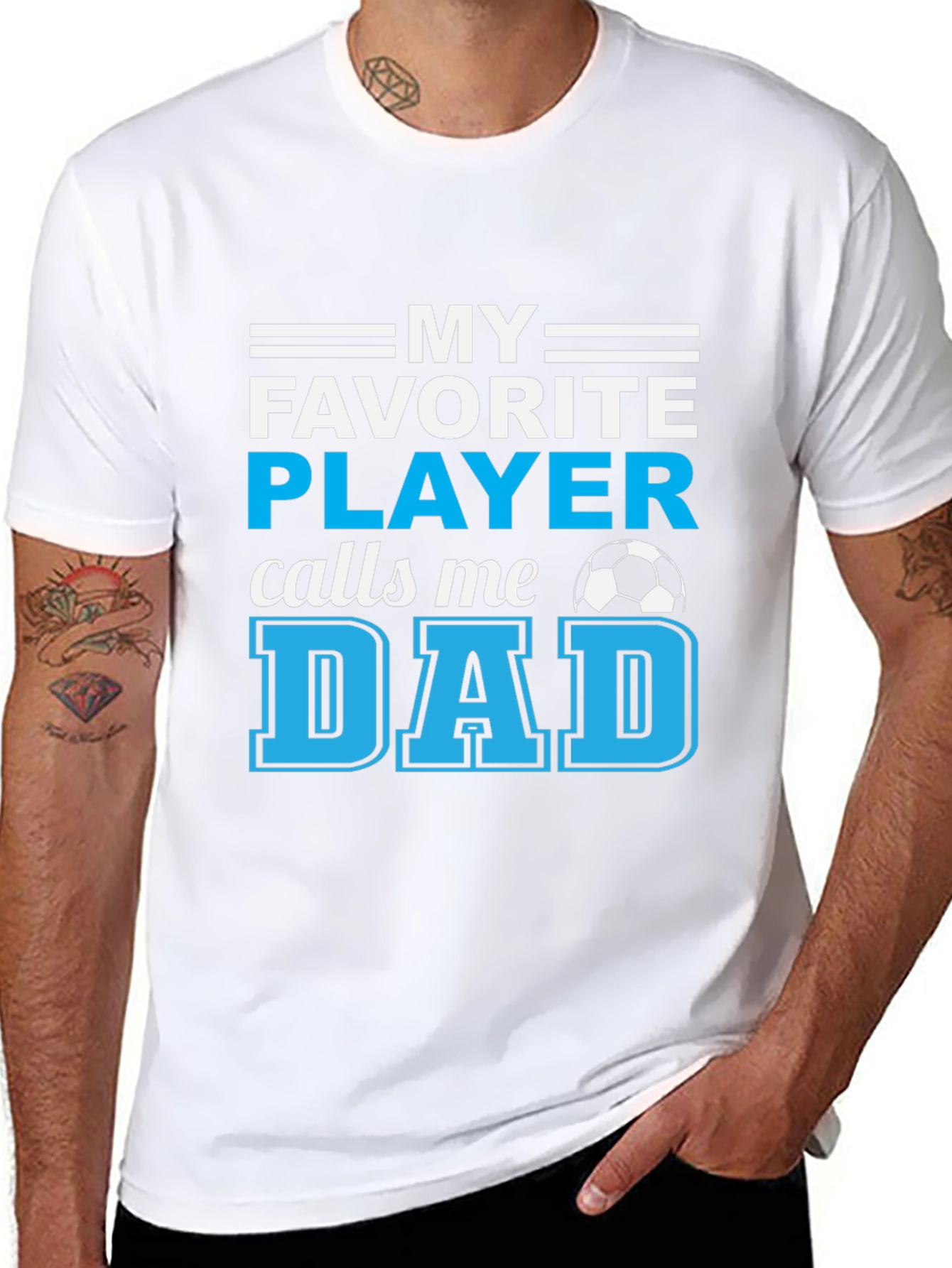 My Favorite Player Calls Me Dad T-Shirt