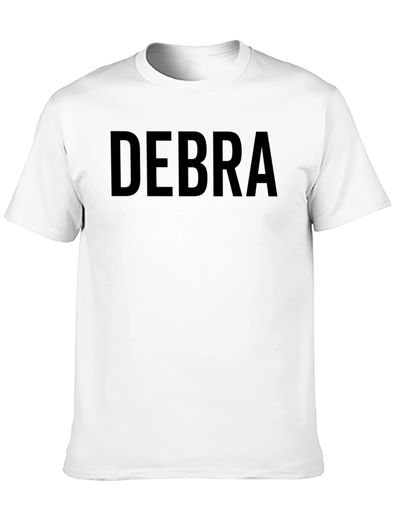Debra T-Shirt - Black Crew Neck Tee