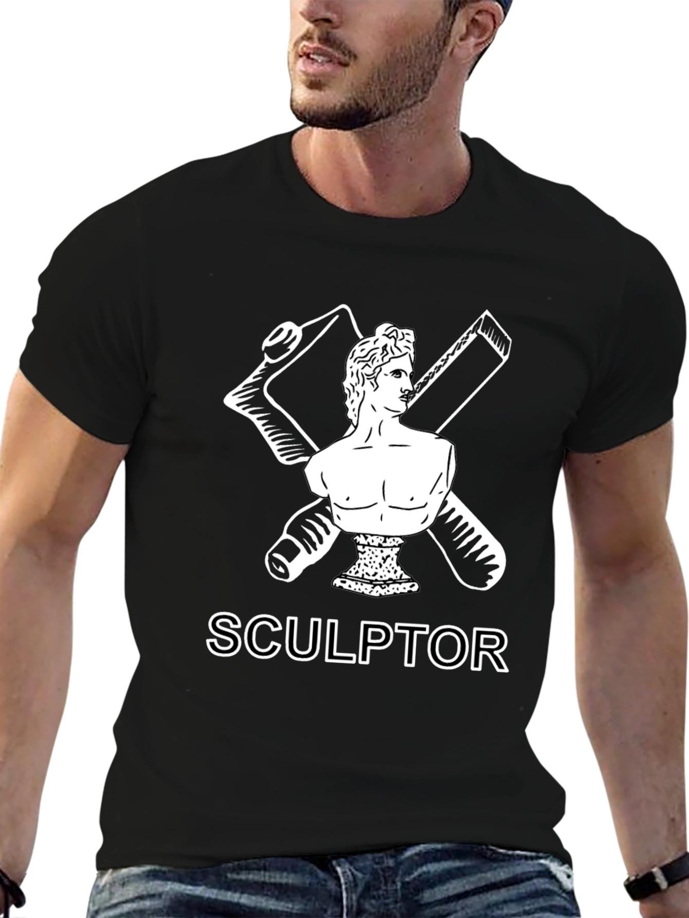 Sculptor T-Shirt - Classic Artistic Design