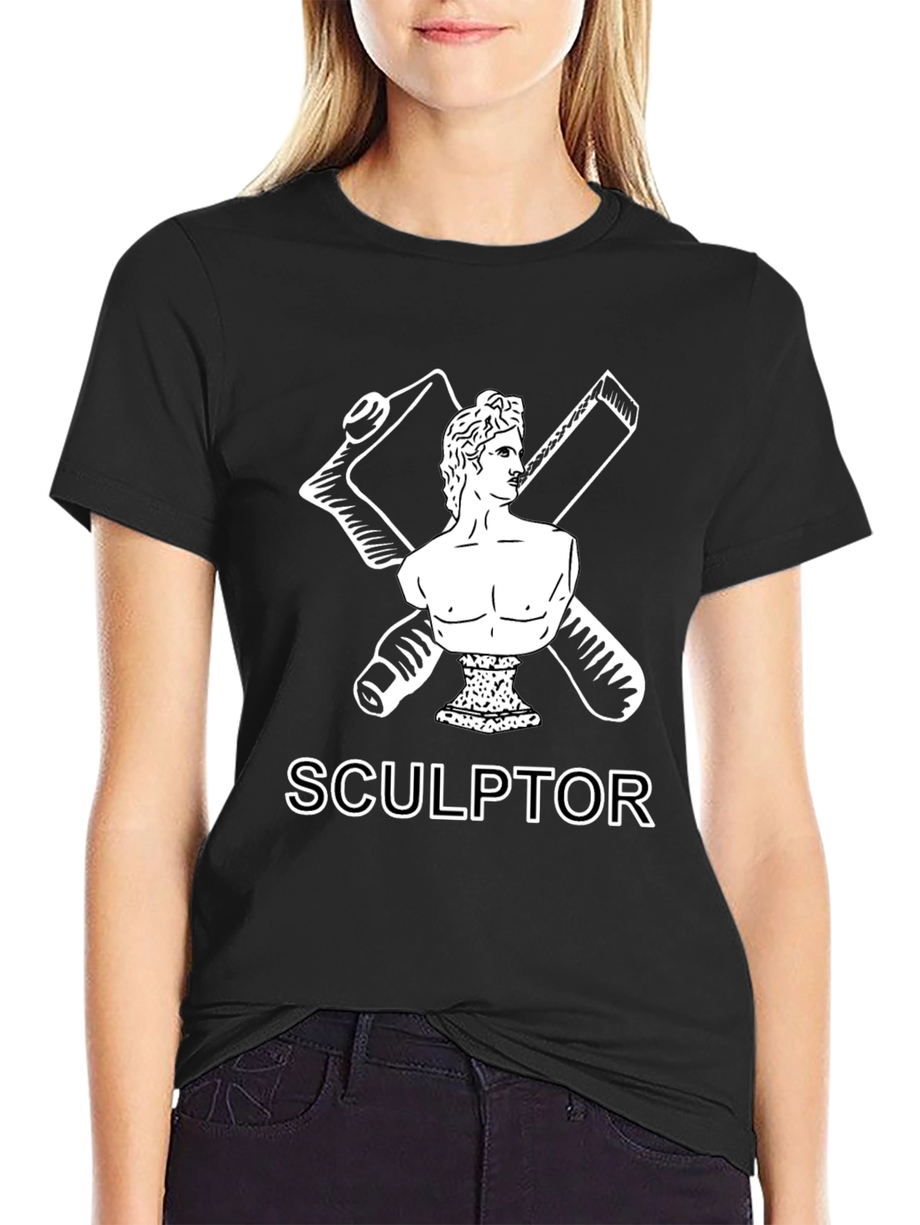 Sculptor T-Shirt - Classic Artistic Design