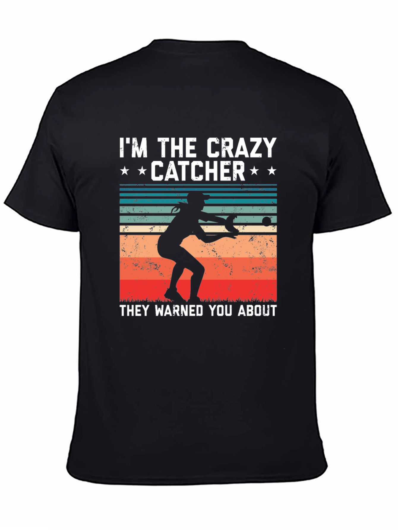 Crazy Catcher Graphic T-Shirt