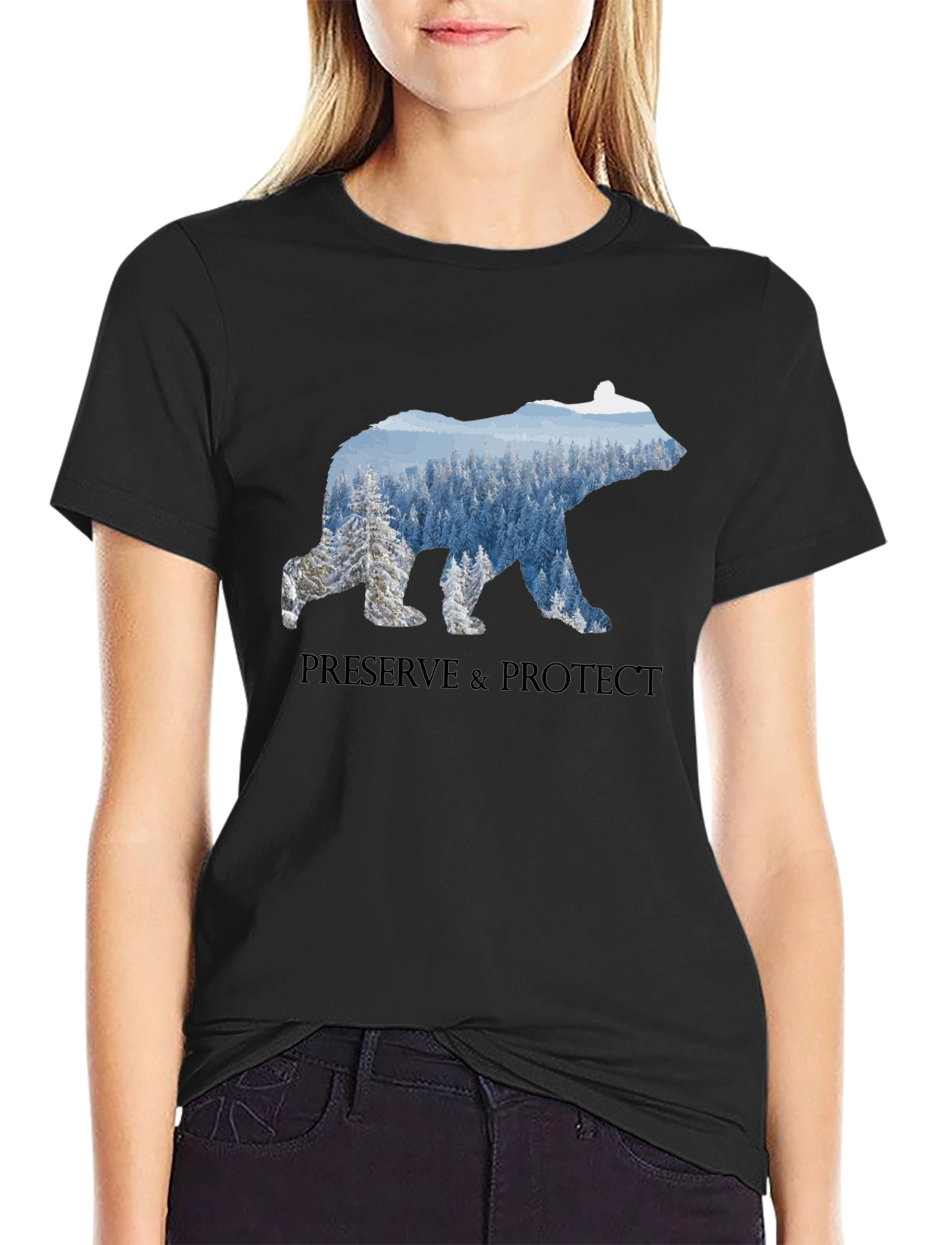 Preserve & Protect Bear Graphic Tee