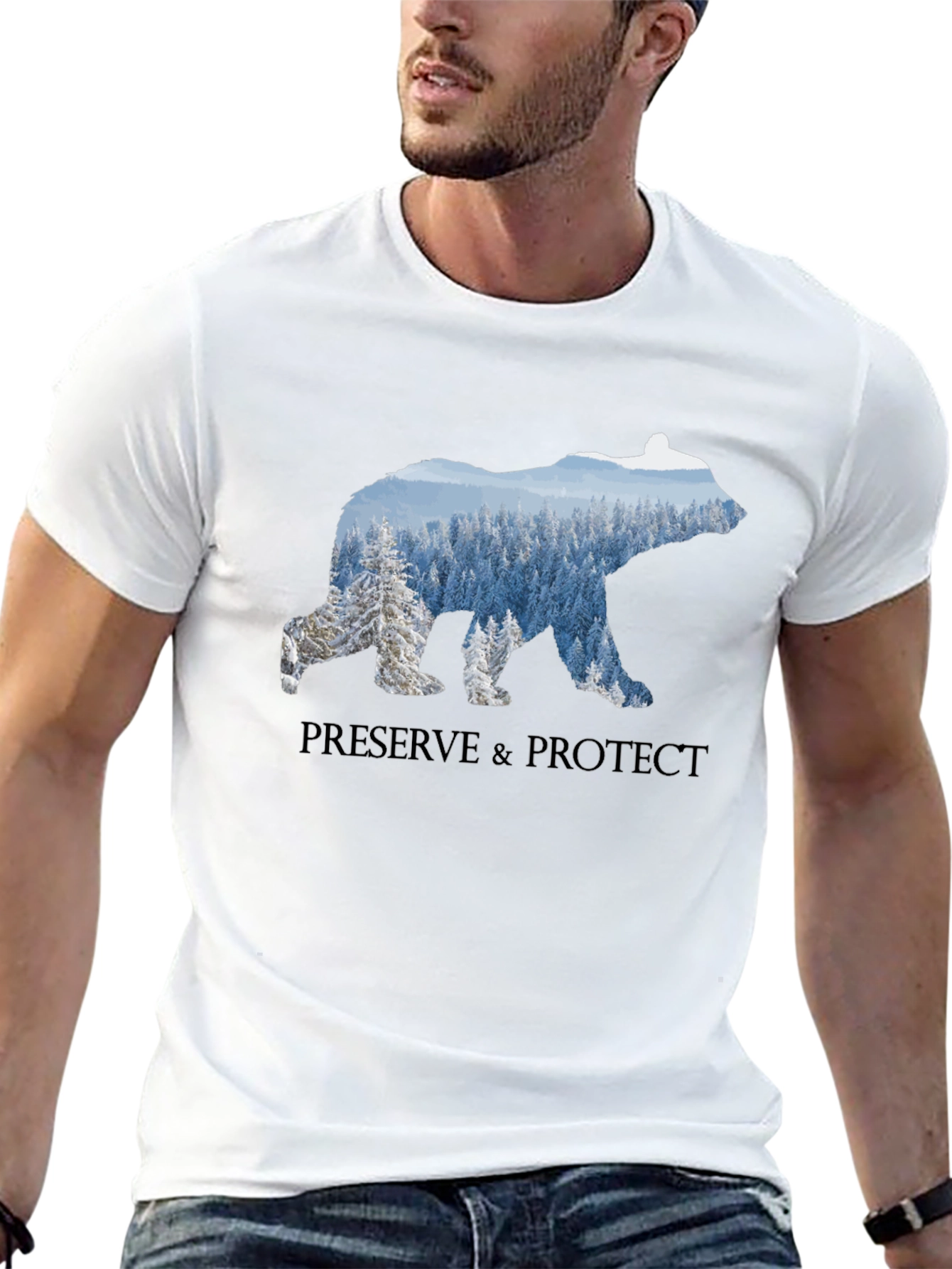 Preserve & Protect Bear Graphic Tee