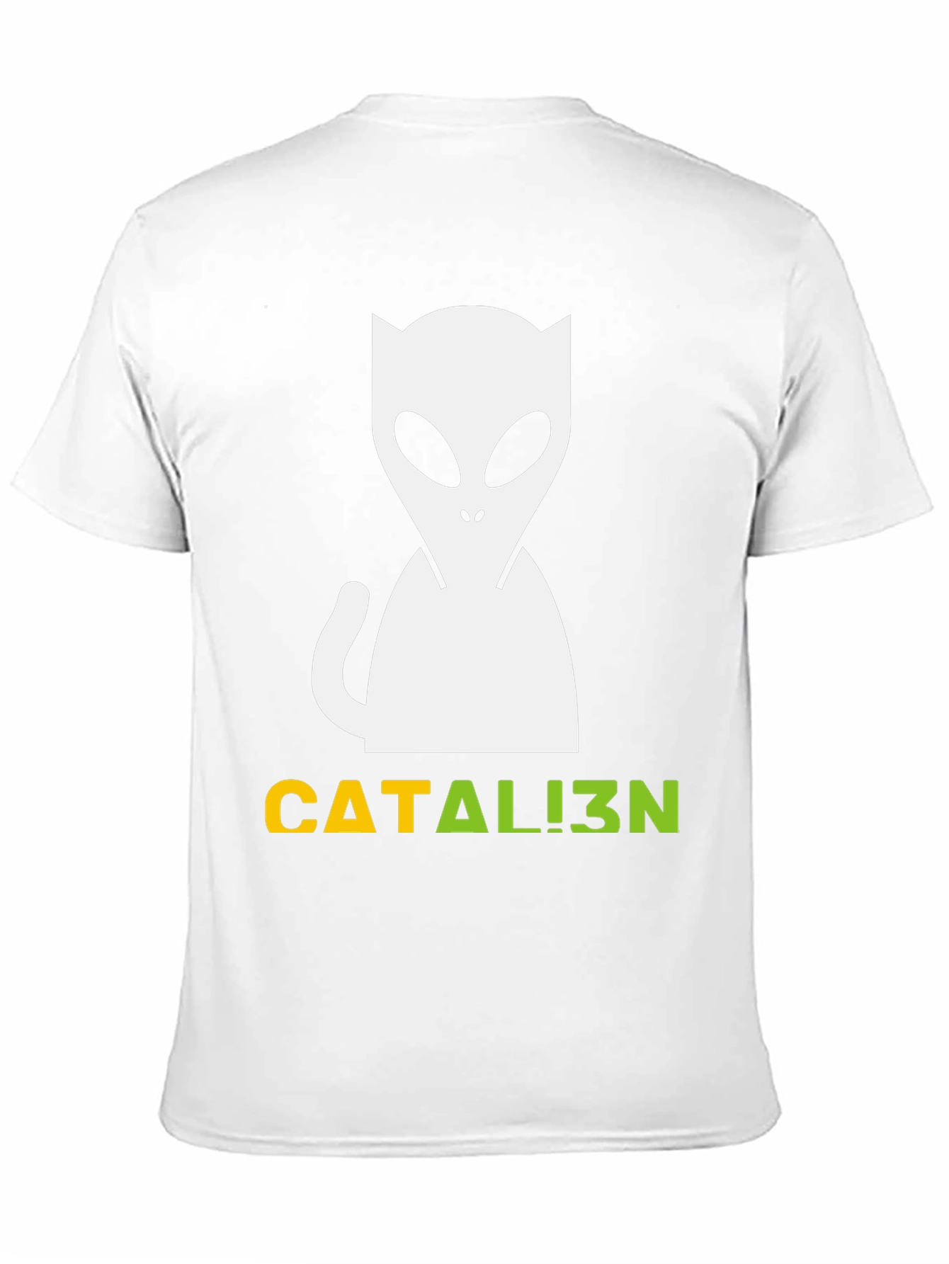 Catalien T-Shirt: Cat Meets Alien Graphic Tee