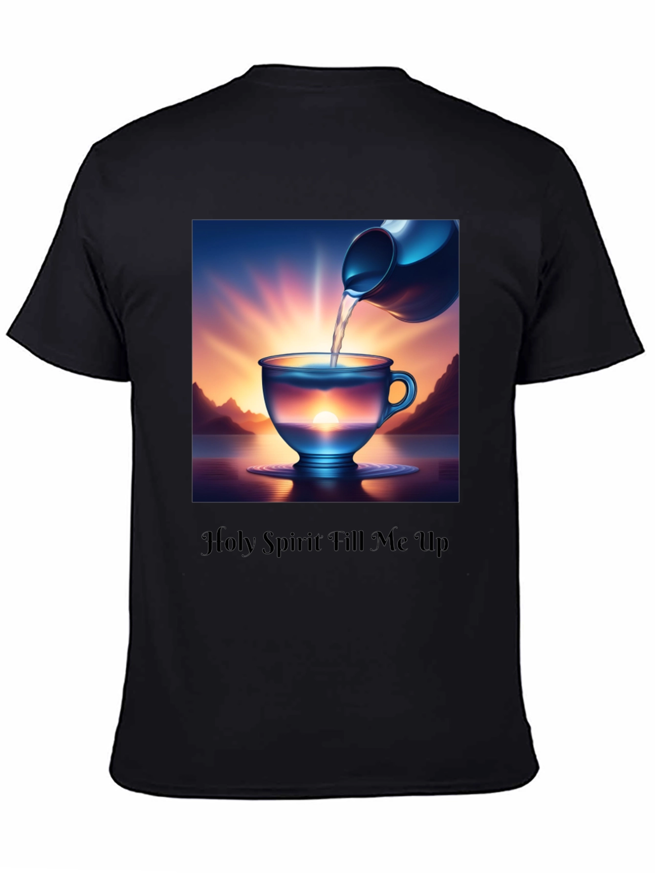 Holy Spirit Fill Me Up Christian T-Shirt