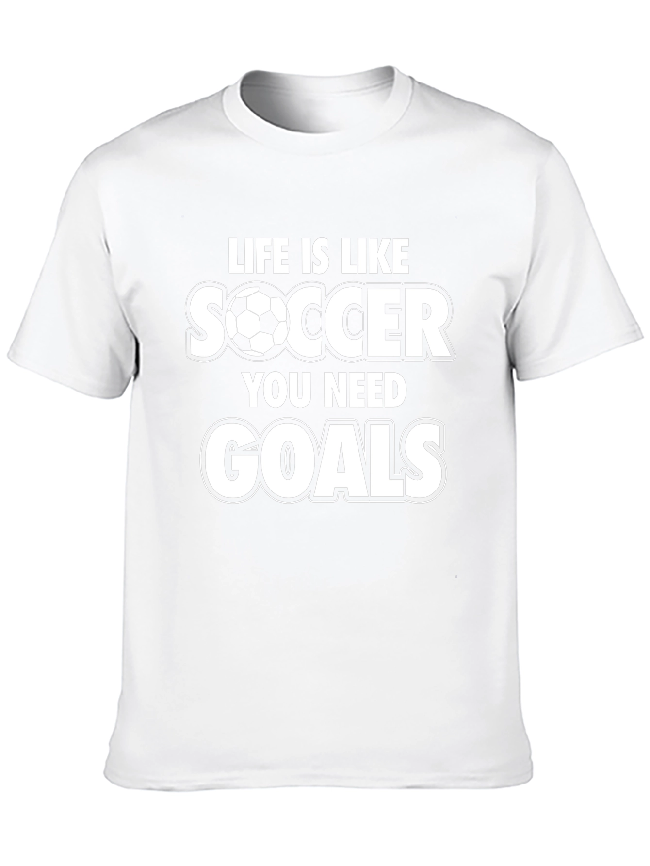 Life is Like Soccer Graphic Tee