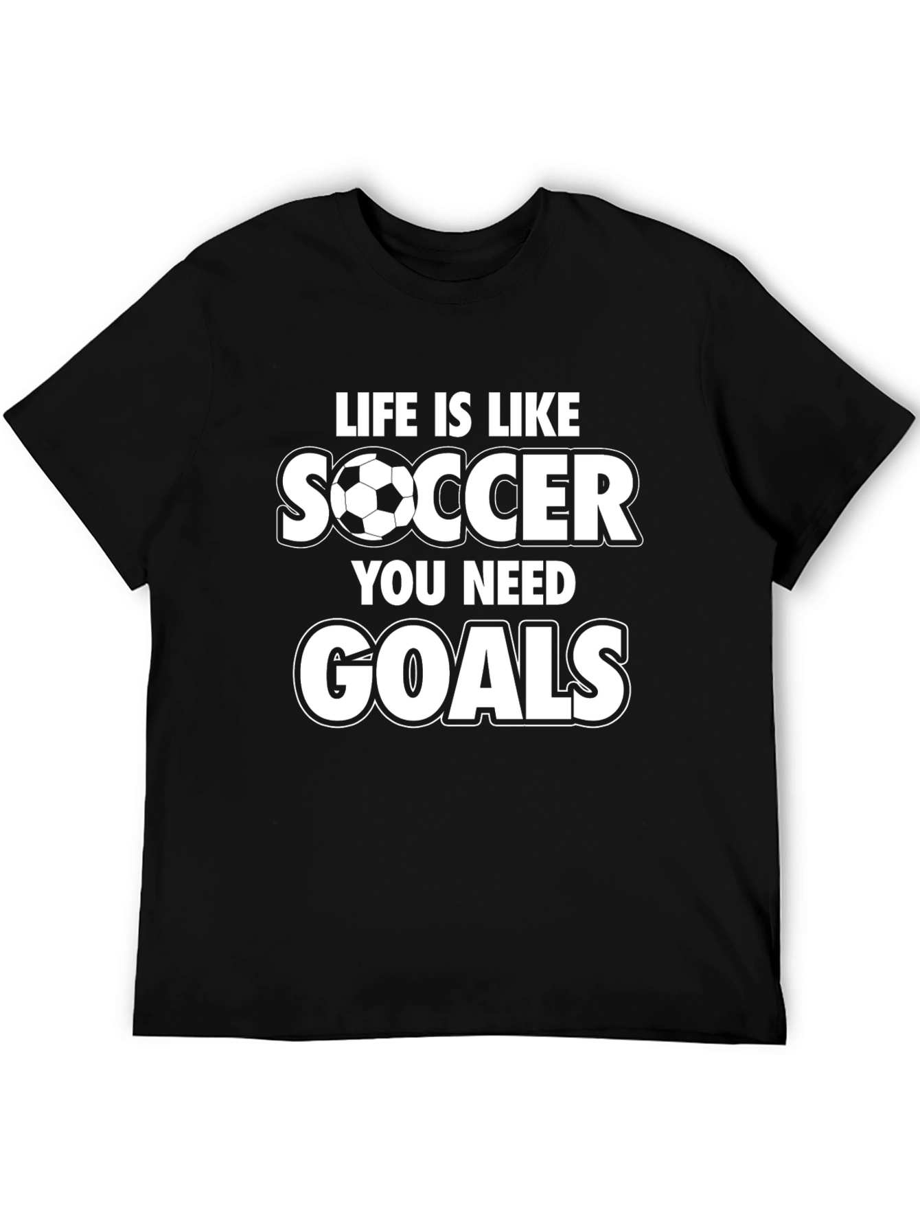 Life is Like Soccer Graphic Tee