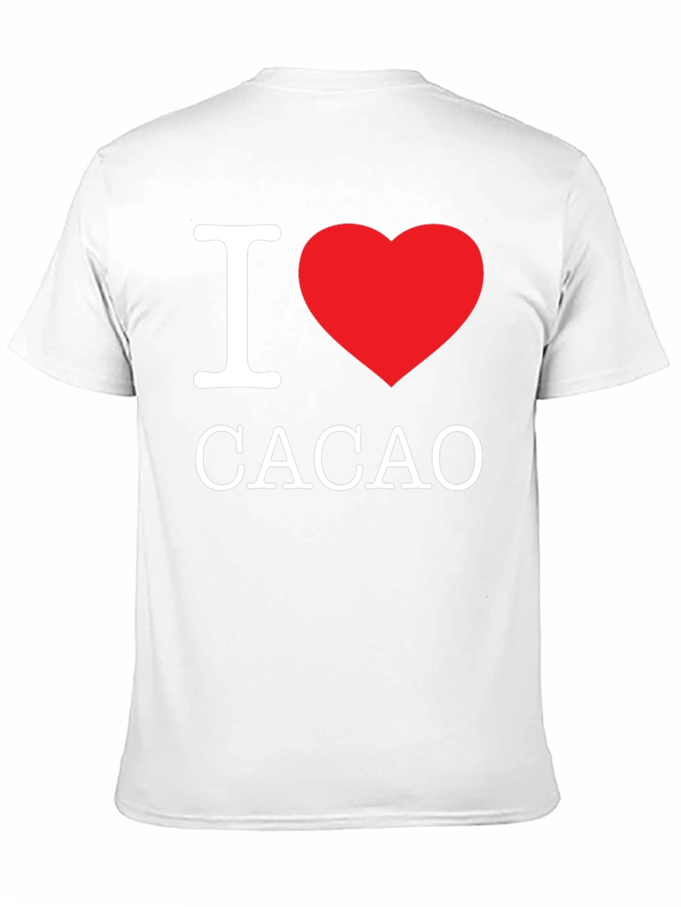 I Heart Cacao - Graphic Print T-Shirt