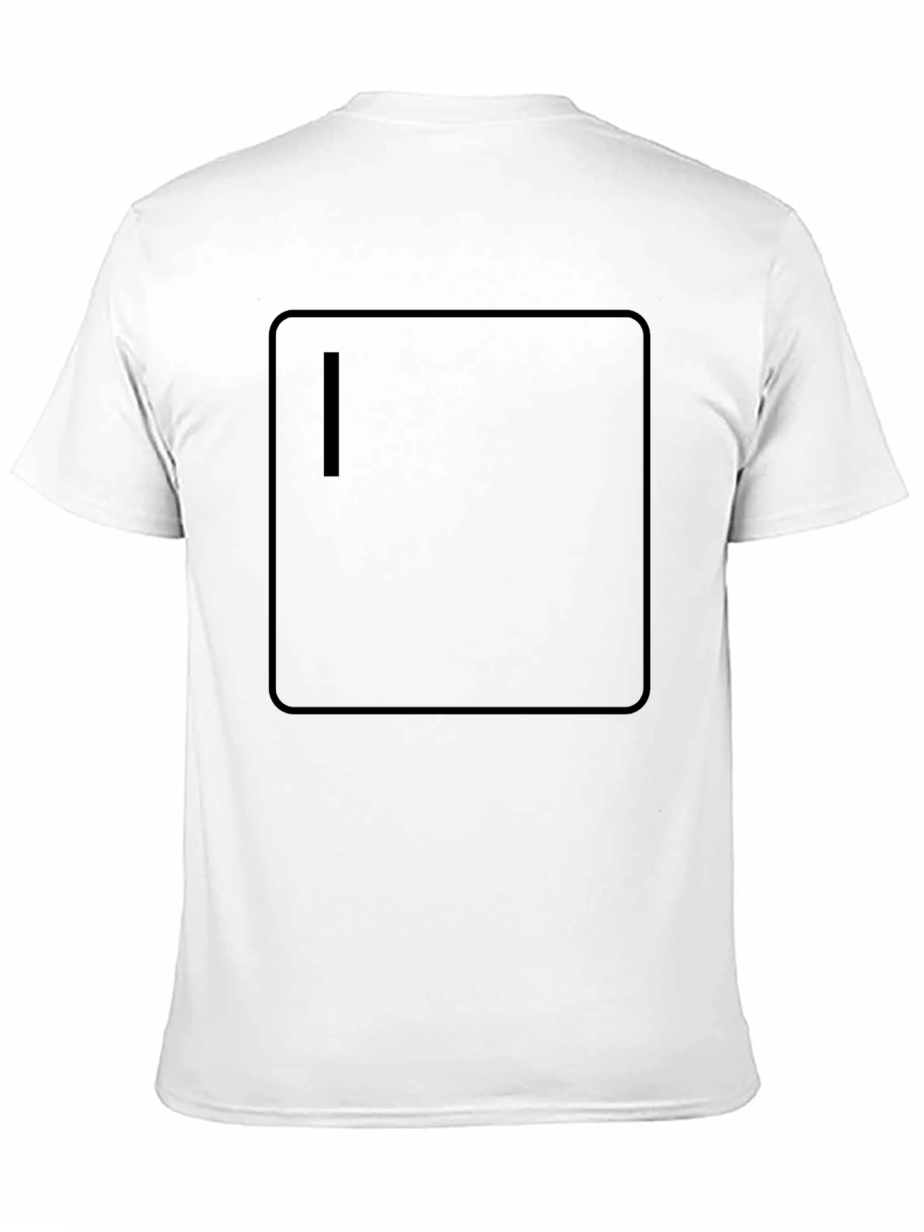 Modern Black Graphic Tee