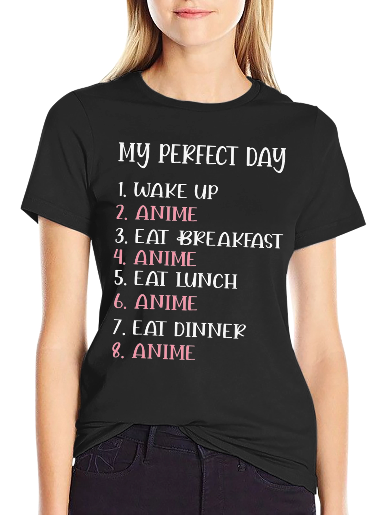 My Perfect Day Anime T-Shirt