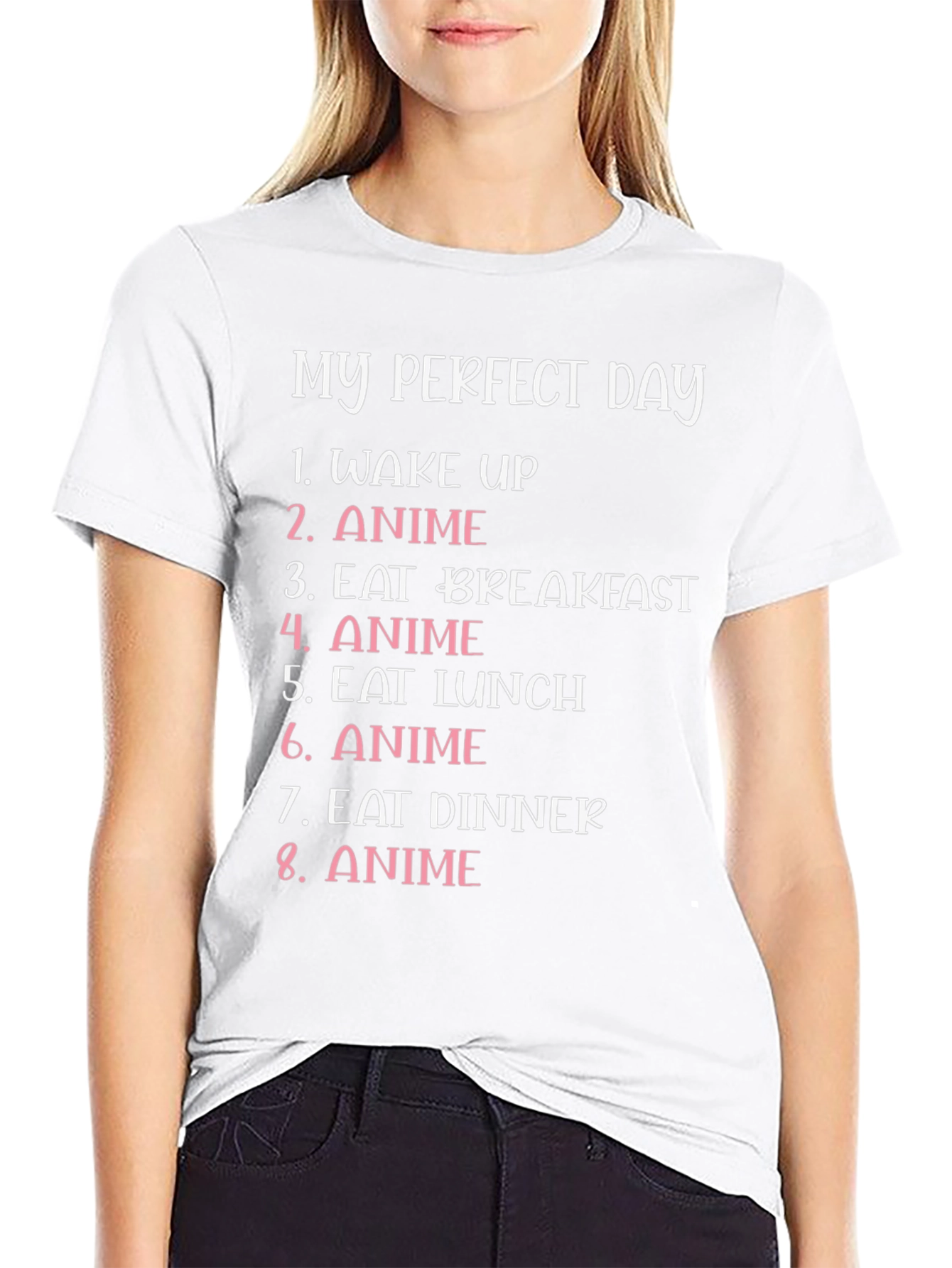 My Perfect Day Anime T-Shirt