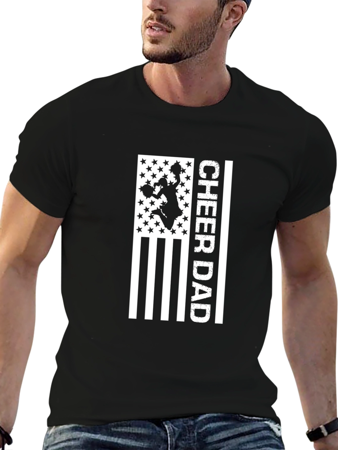Cheer Dad Graphic T-Shirt
