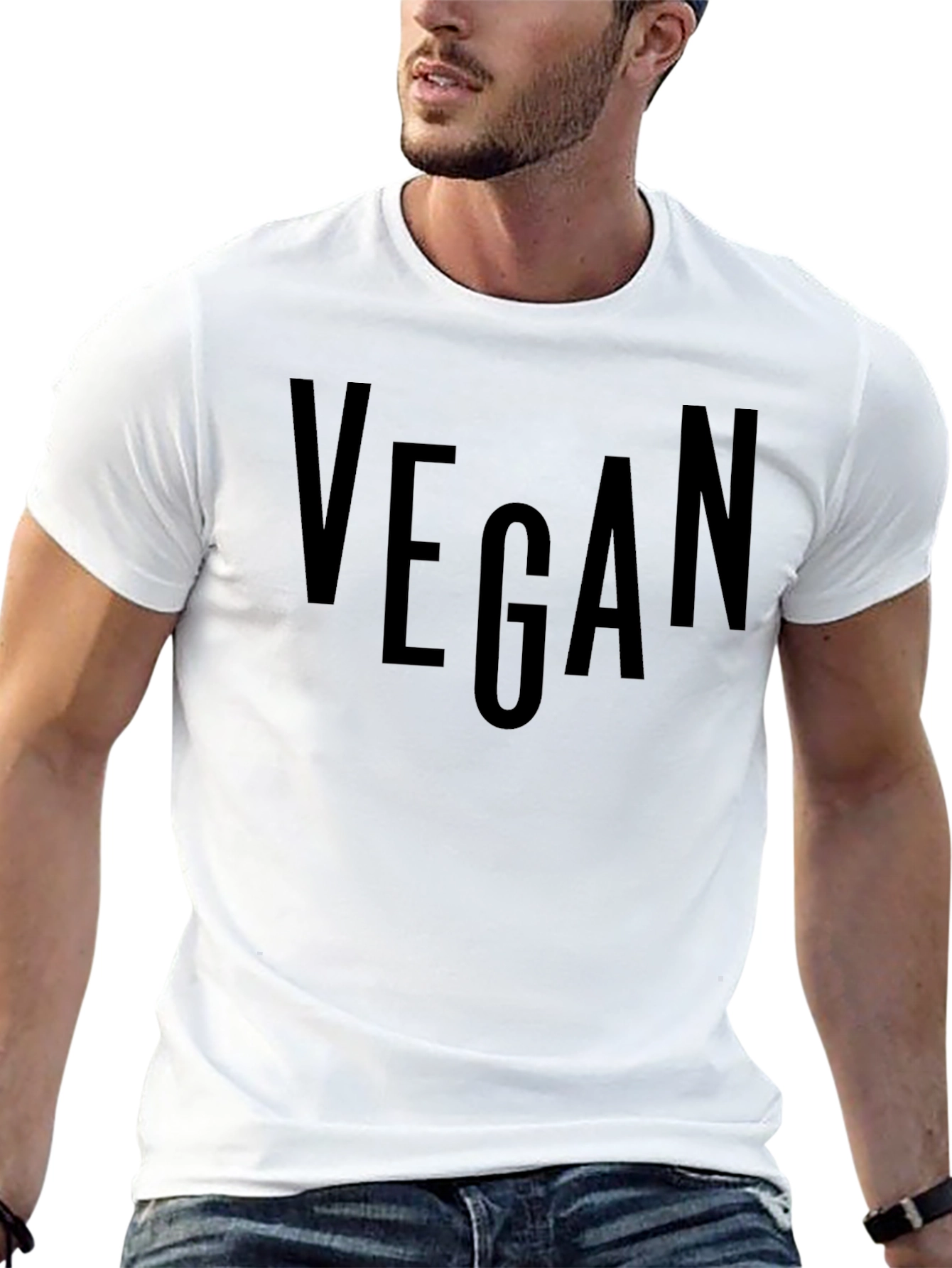 Vegan Graphic T-Shirt - Unisex Cotton Tee